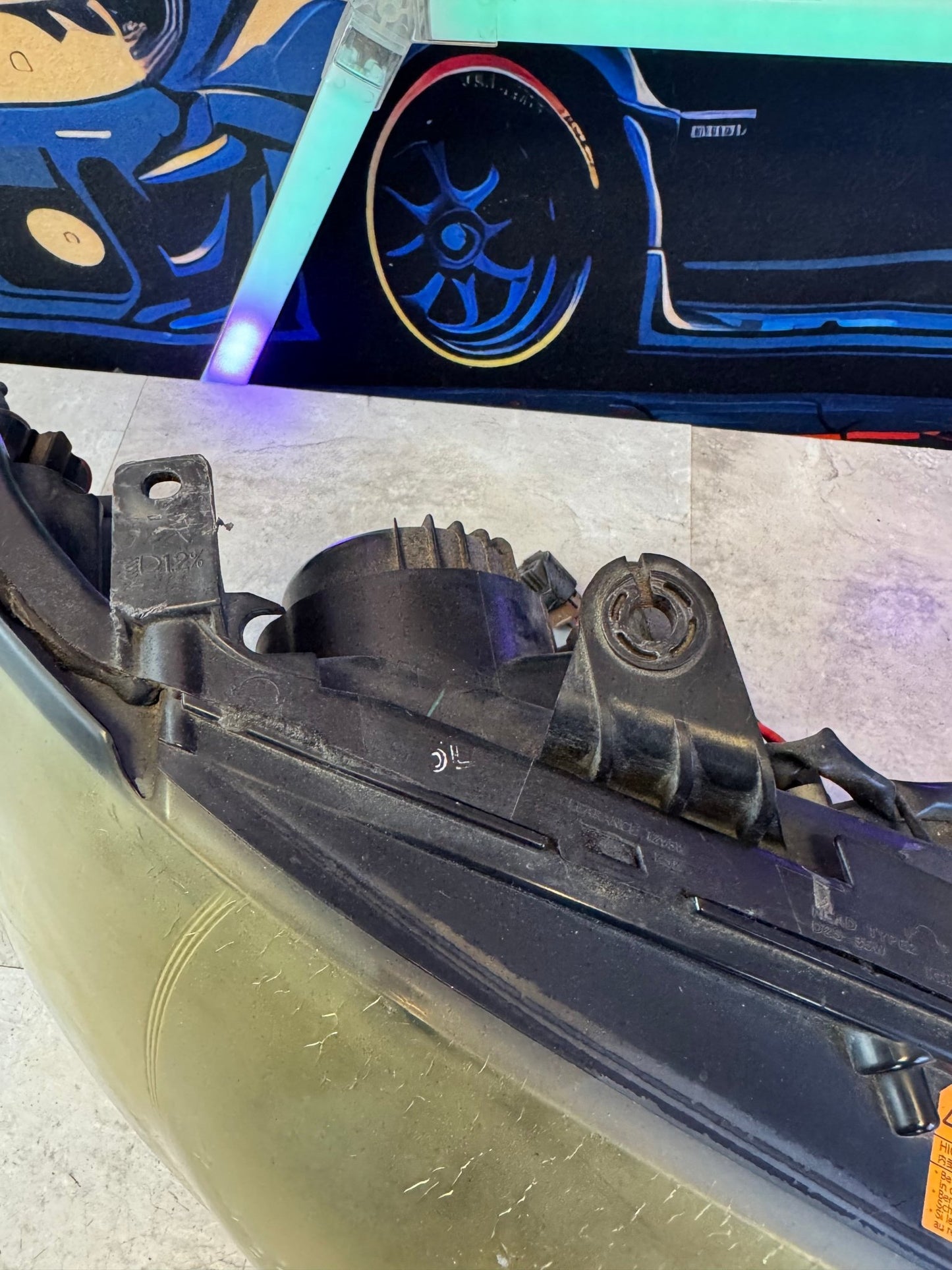 Subaru OEM 08-14 Subaru Impreza WRX STI RH Passenger Side Headlight Assembly HID