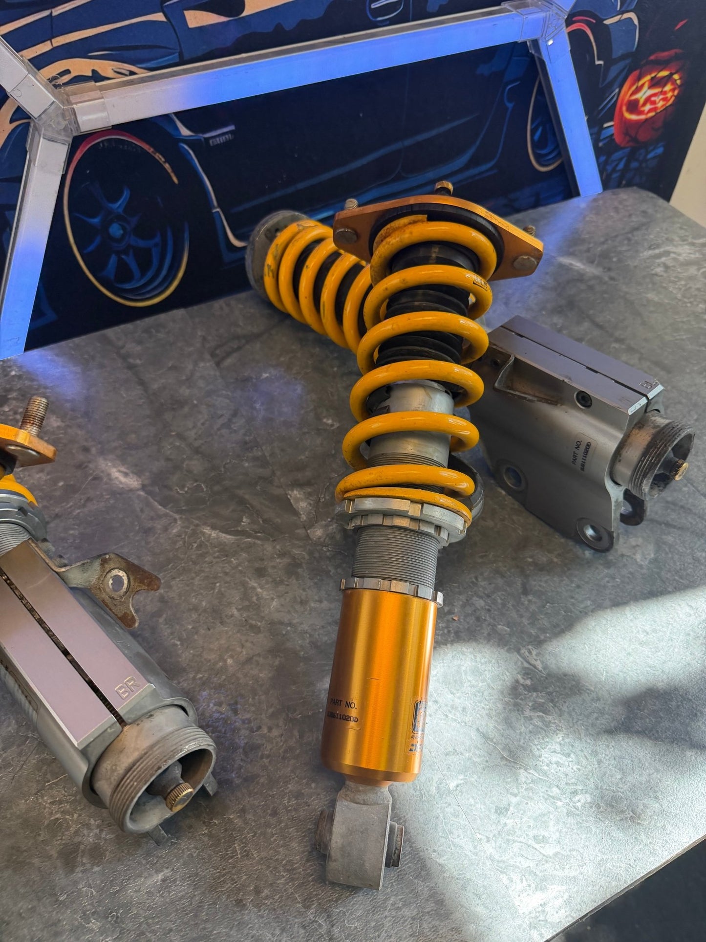 OHLINS road @ track adjustable coilover suspension 2015 - 2021 Subaru STi & wrx 5x114 ( needs 1 top hat )