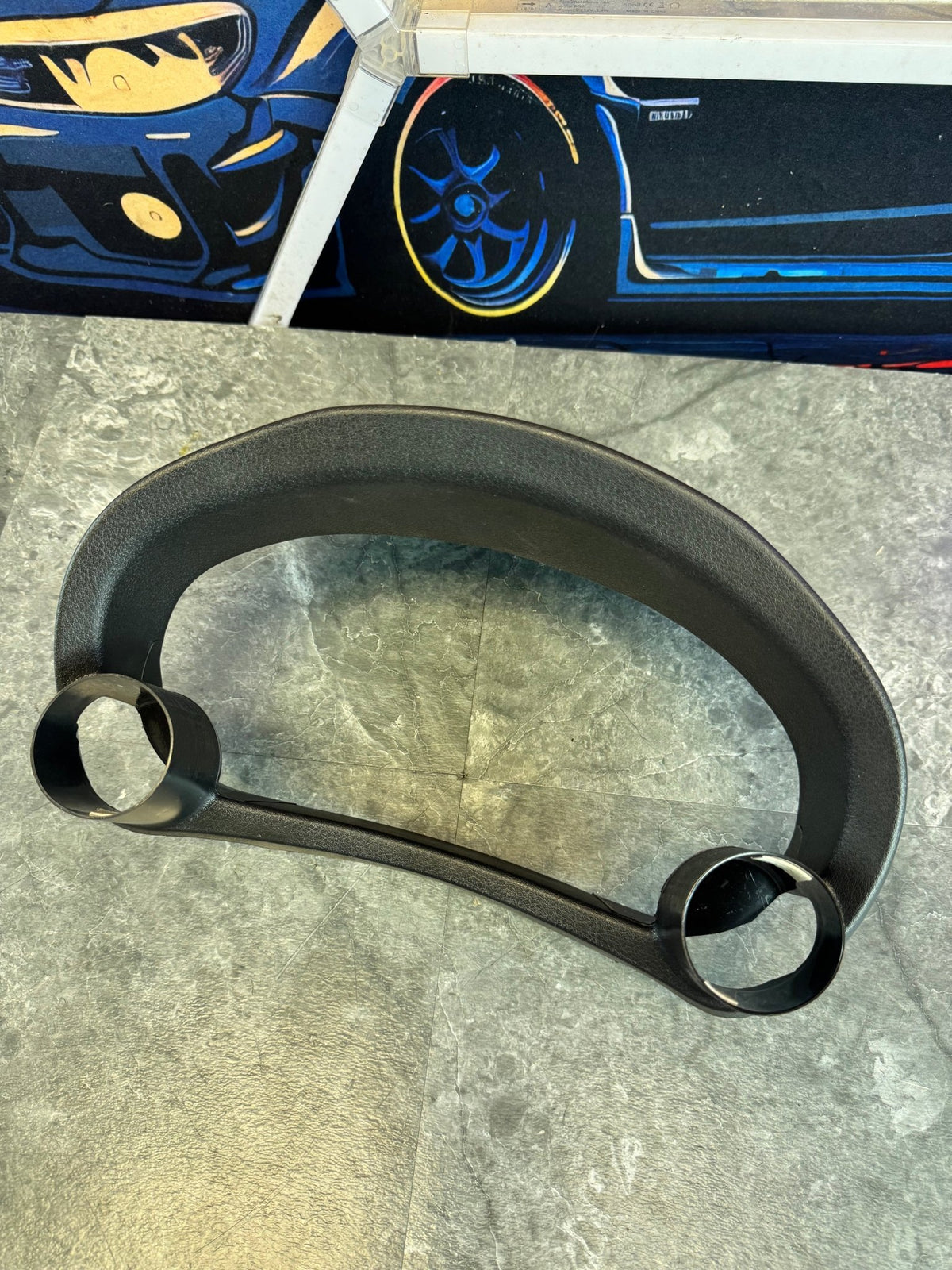 2008-2014 Subaru WRX STi Aftermarket 52mm Dual Gauge Pod Gauge Cluster Trim Surround