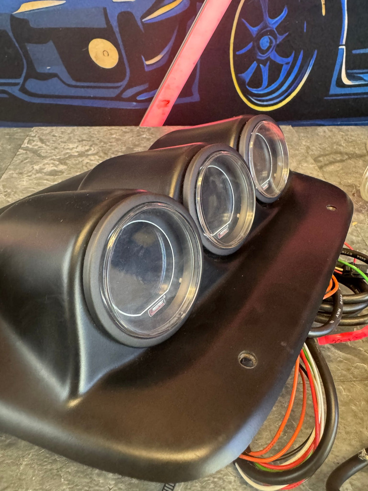2002-2007 Subaru WRX STi ProSport Boost AFR Volt Gauge Combo Set With Gauge Pod