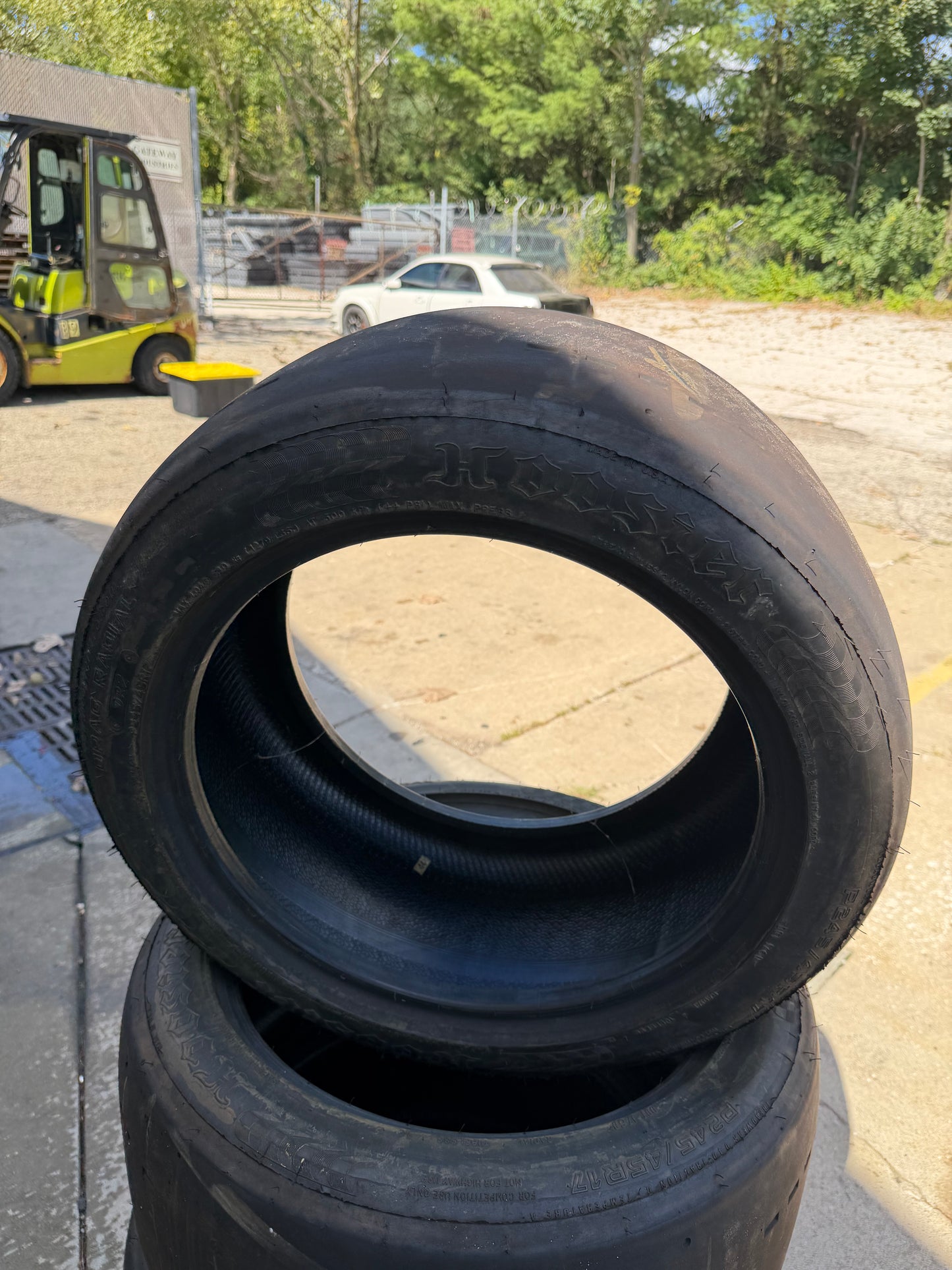 HOOSIER DR2 DOT drag radial tires 245/45R17 Subaru STi 26x10