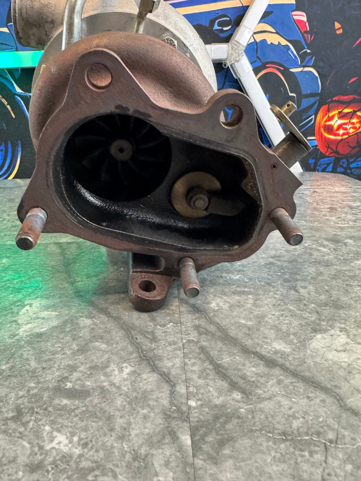 2004-2021 Subaru WRX STi FP Forced Performance Red Journal Bearing Turbo 8 cm 3.25” cover billet compressor wheel