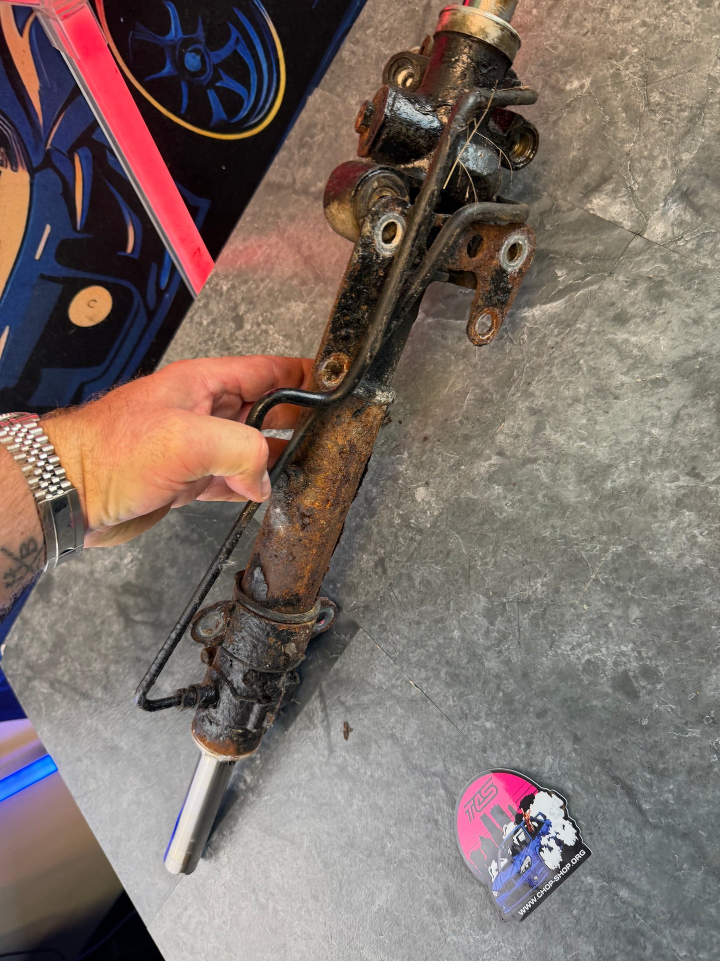 OEM quick ratio steering rack Subaru STi 2005 - 2007 wrx ( can be fitted to 02-04 wrx and 04 STi )