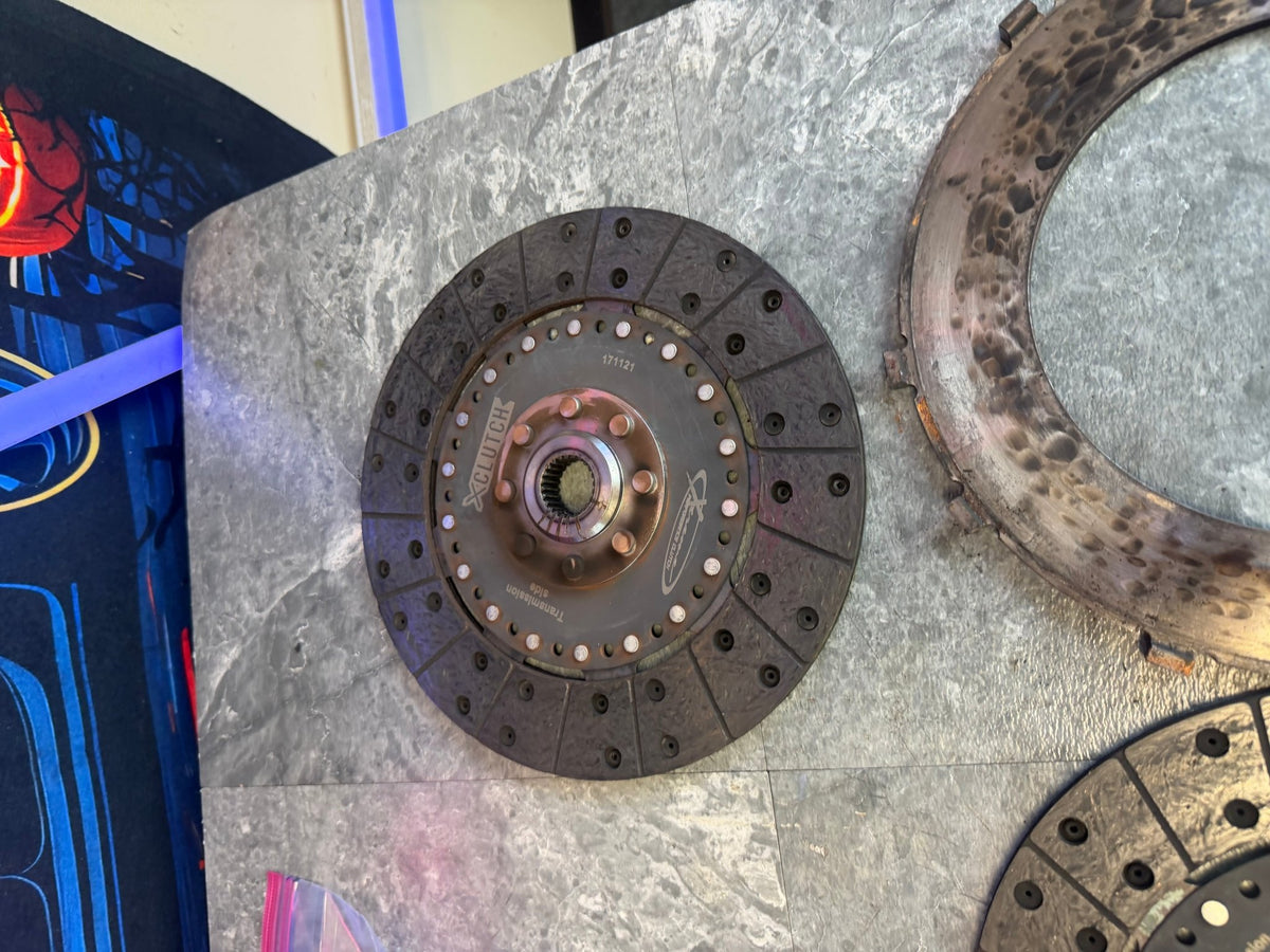 X CLUTCH 9” twin solid organic clutch kit Subaru STi 6 speed