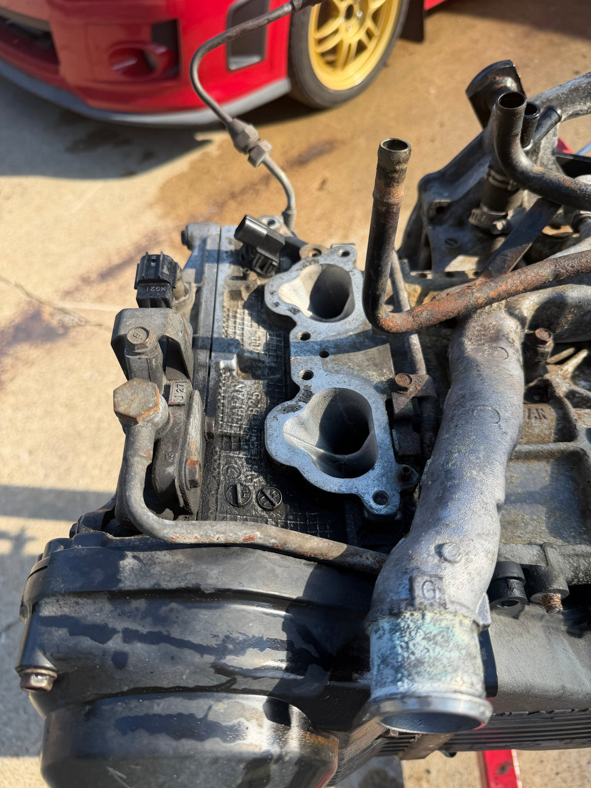 Subaru STi b25 EJ257 tested engine longblock motor SAVCS
