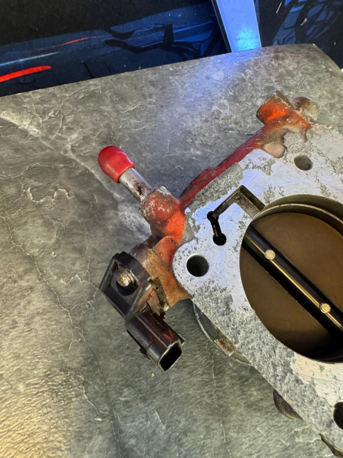 2006 Subaru Impreza WRX STi Throttle OEM Body Assembly With OEM MAP Sensor