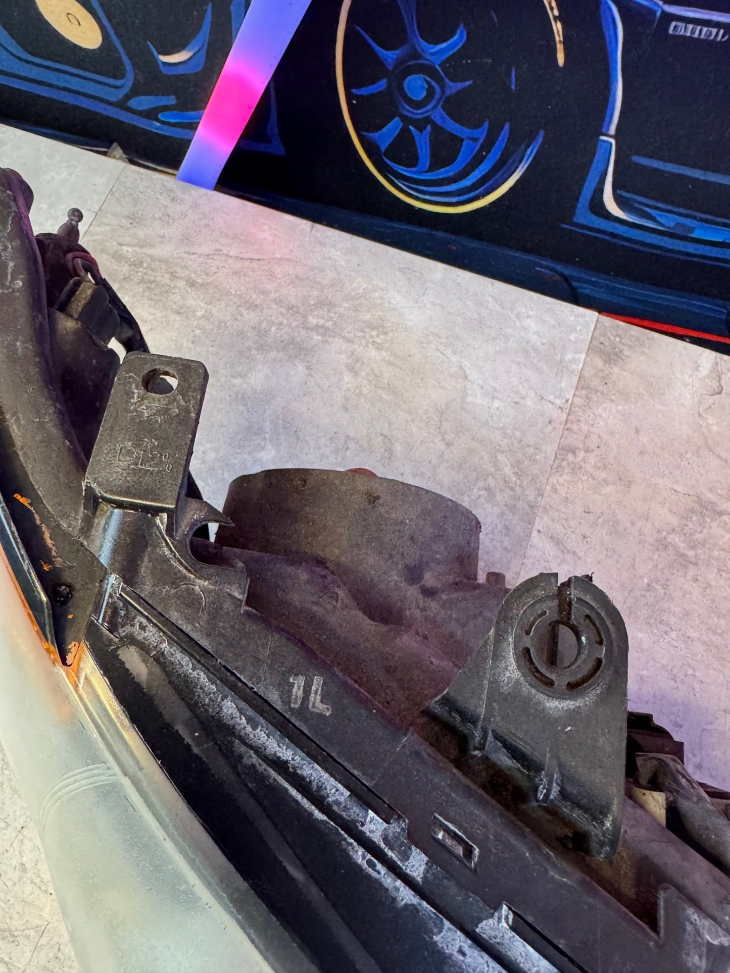 OEM 06-07 Subaru Impreza WRX STi Passenger Side RH Headlight Assembly