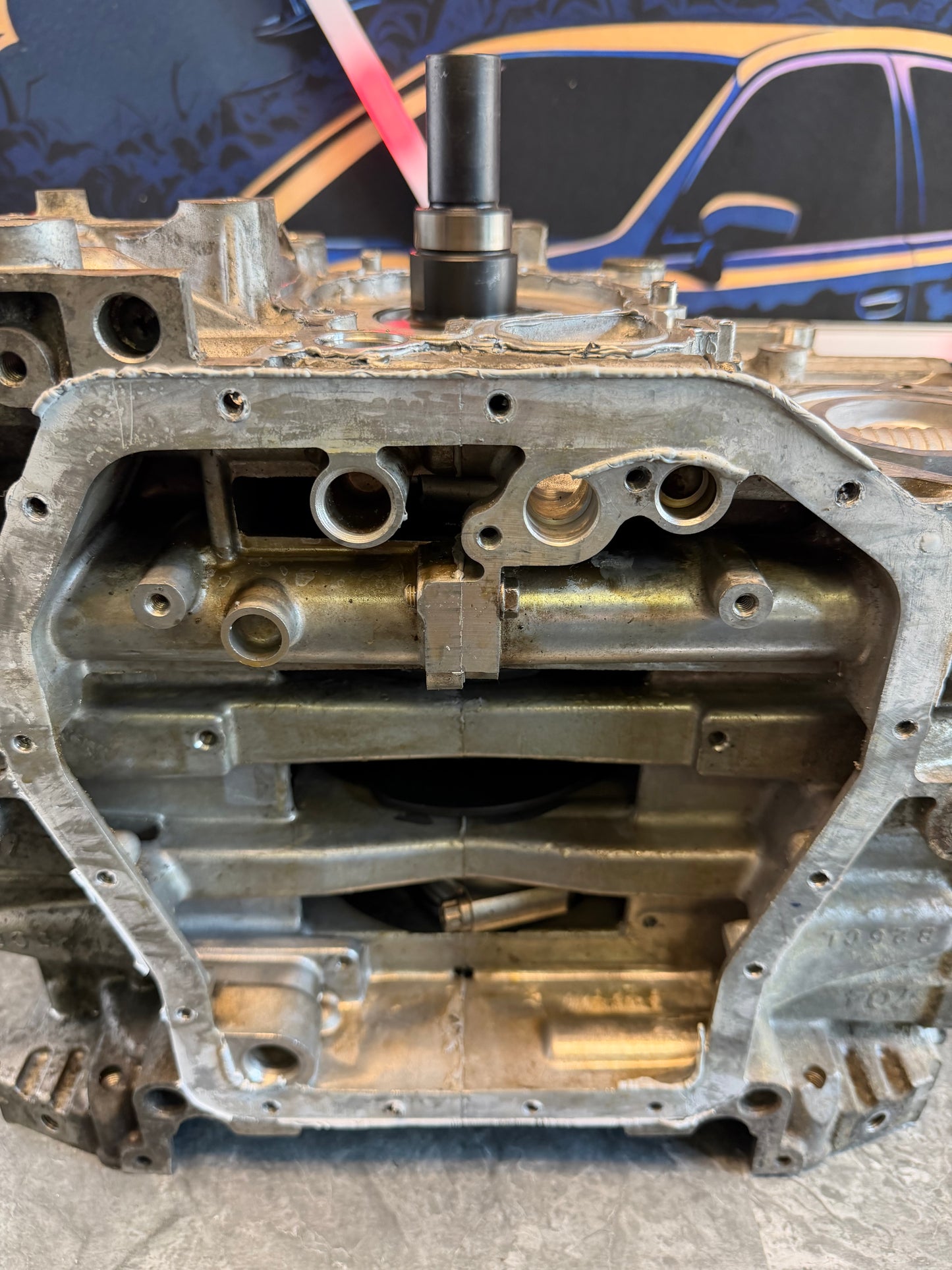 BUILT & FORGED EJ257 engine shortblock Subaru wrx & STi 99.75 MM manleys , h beam & arp rod bolts , STi nitrate crank