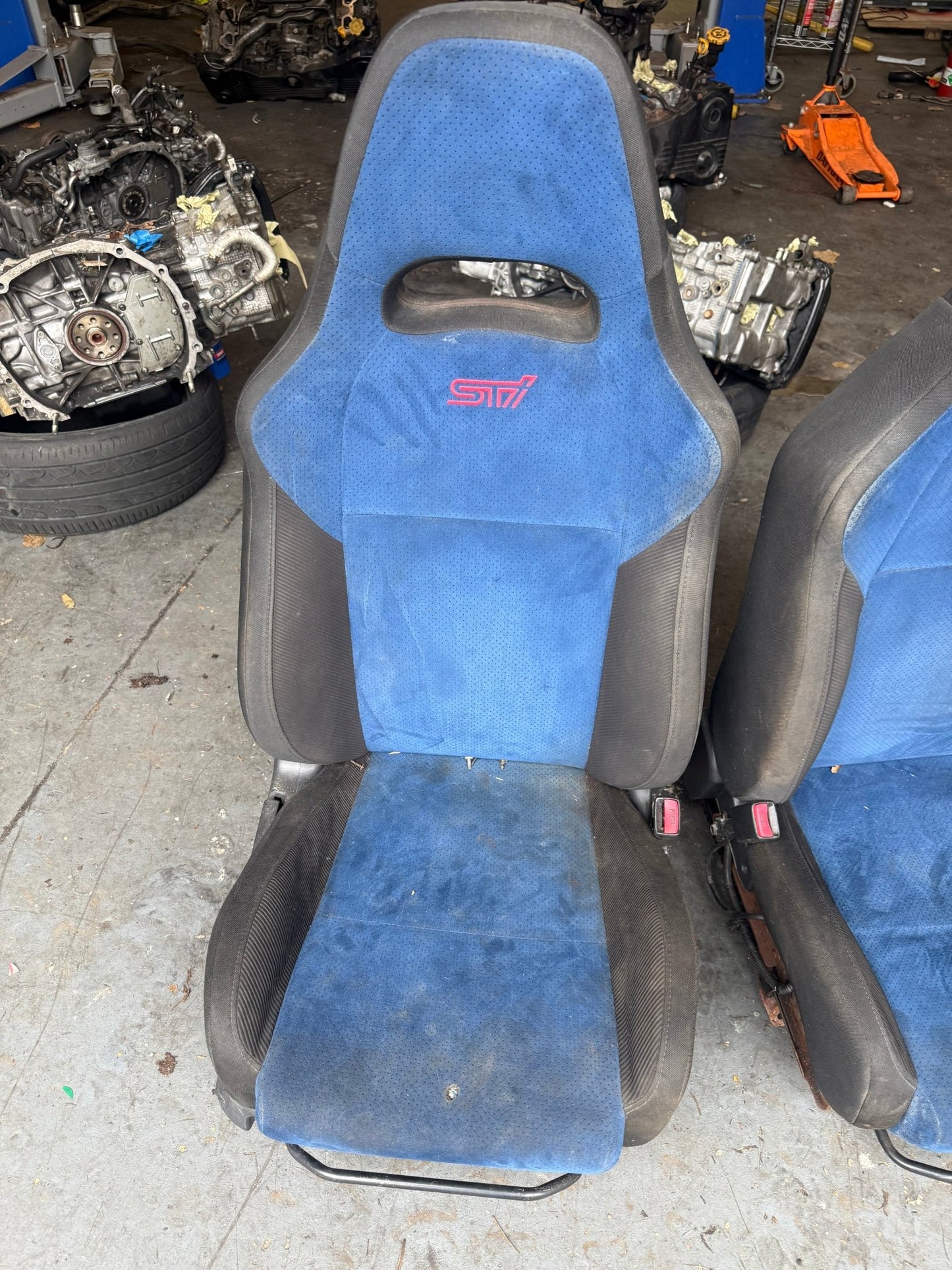 2005 Subaru wrx Sedan PSM platinum silver metallic chassis car shell project