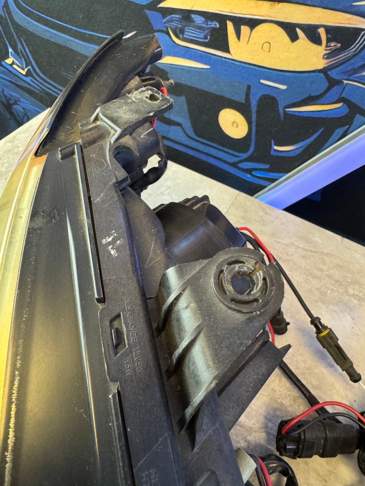 Subaru OEM 06-07 Subaru Impreza WRX STi  Headlight Pair Assembly With HID Module