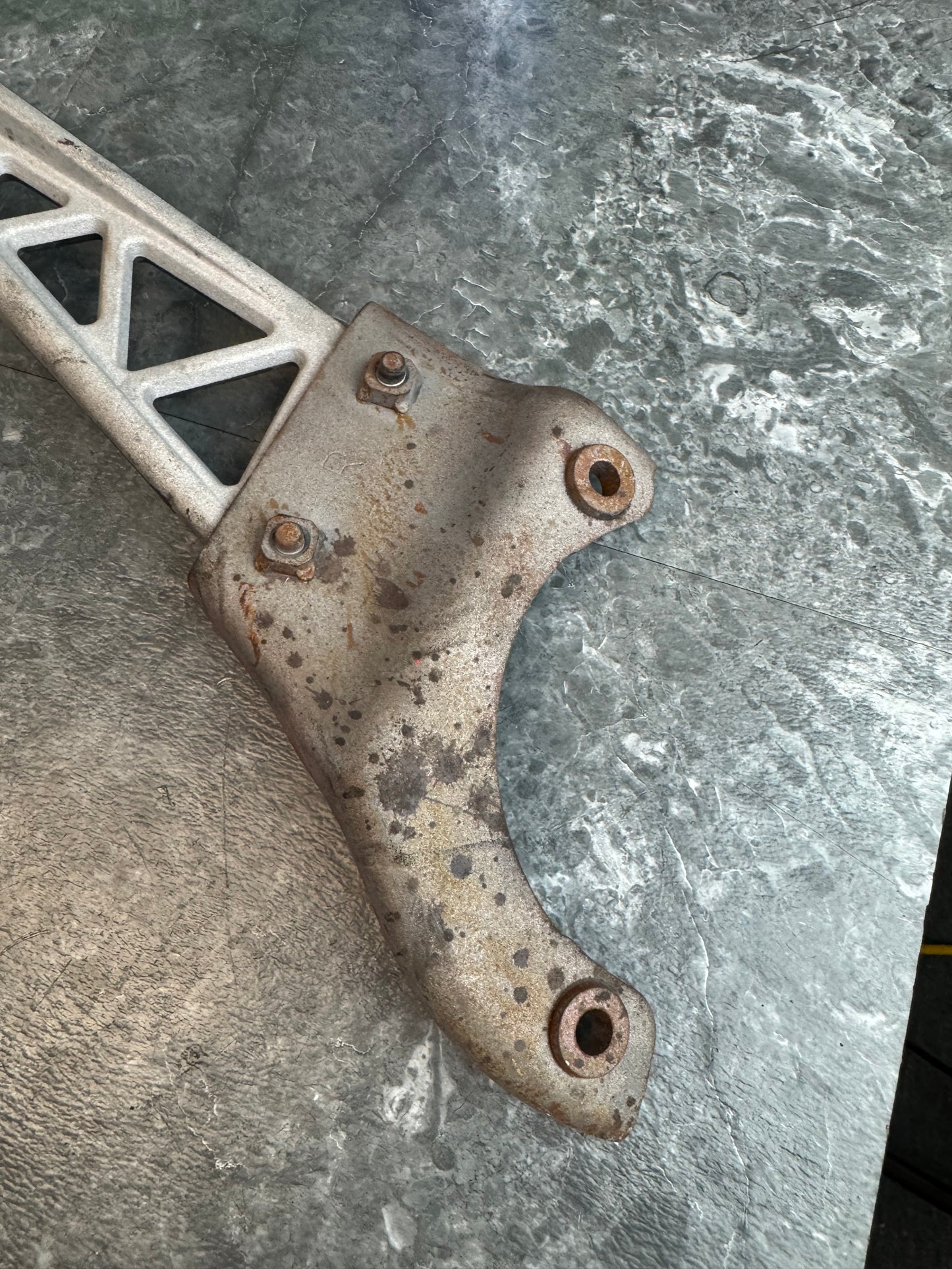 2002-2007 Subaru WRX / 2004-2007 Subaru STi OEM Titanium Front Upper Strut Tower Brace