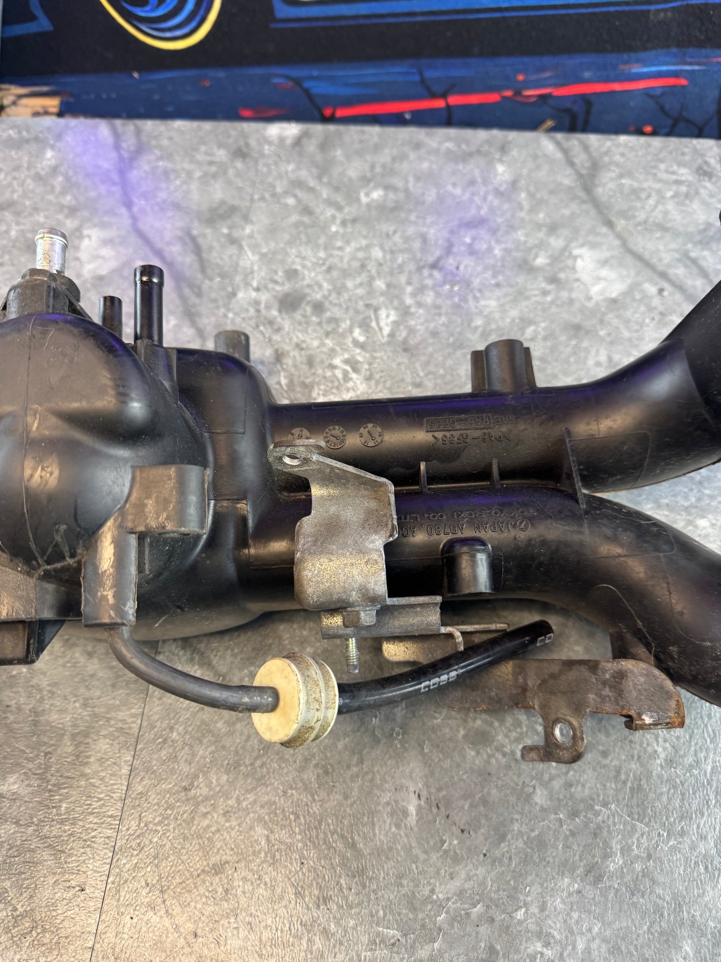 2008-2014 Subaru Impreza WRX OEM Intake Manifold Assembly Plastic Manifold