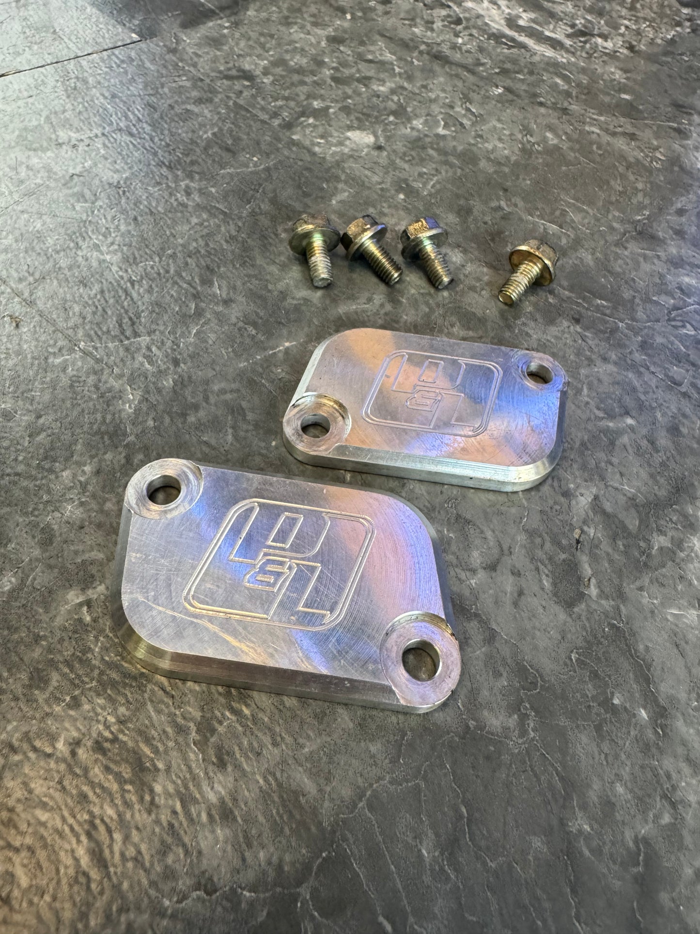 Subaru EJ20 EJ25 Engine P&L Motorsports AVCS Solenoid Access Plates With Hardware