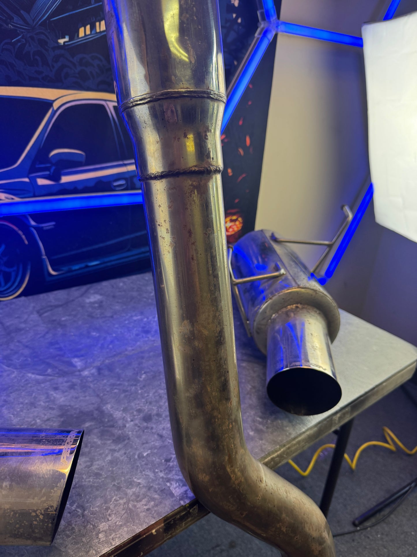 2011-2017 Subaru WRX STi Perrin Catback Exhaust System Modified