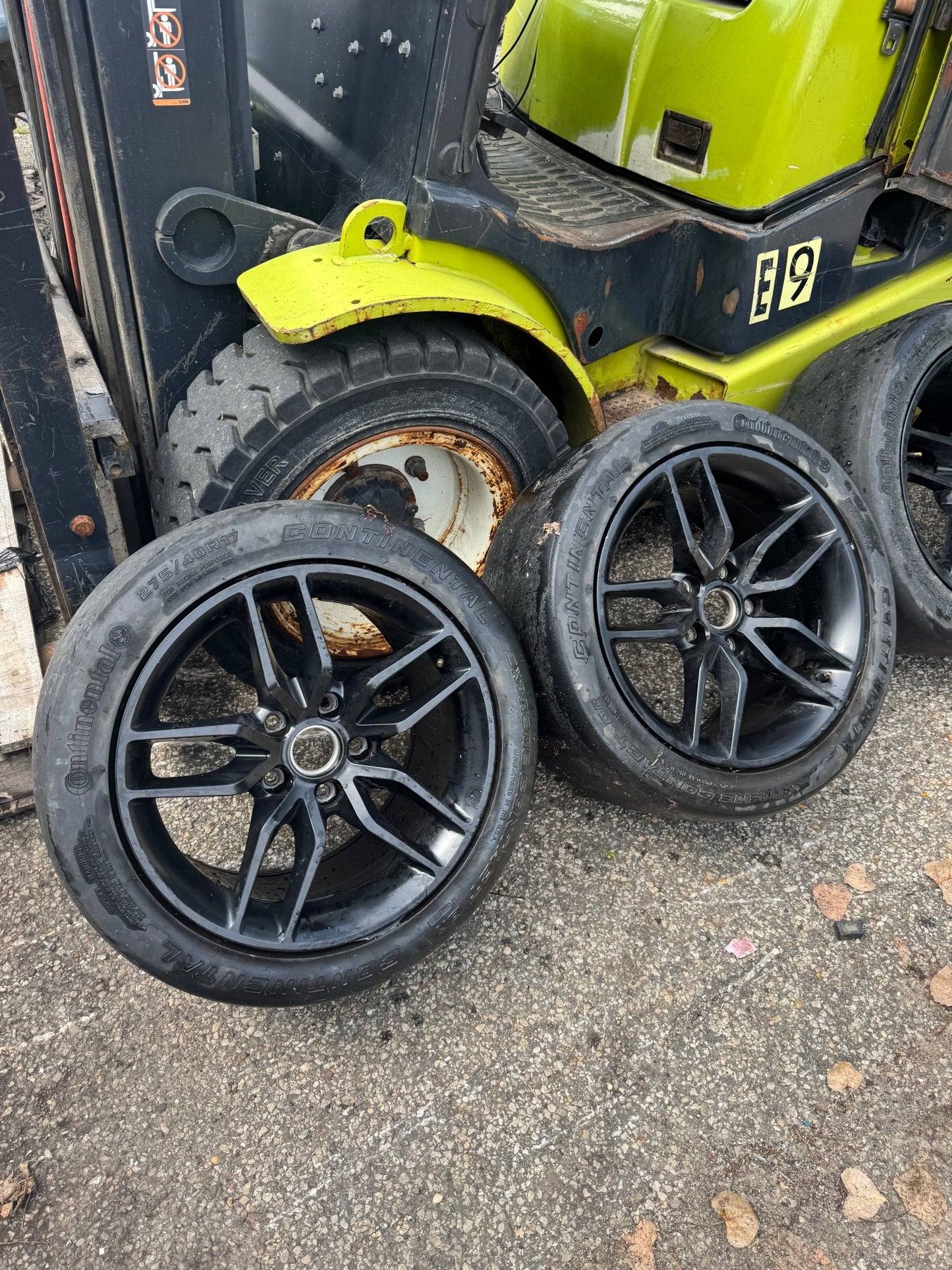 Jegs C7 Corvette Stingray Style Wheels Set Of 4 17x9.5 +56 5x114.3