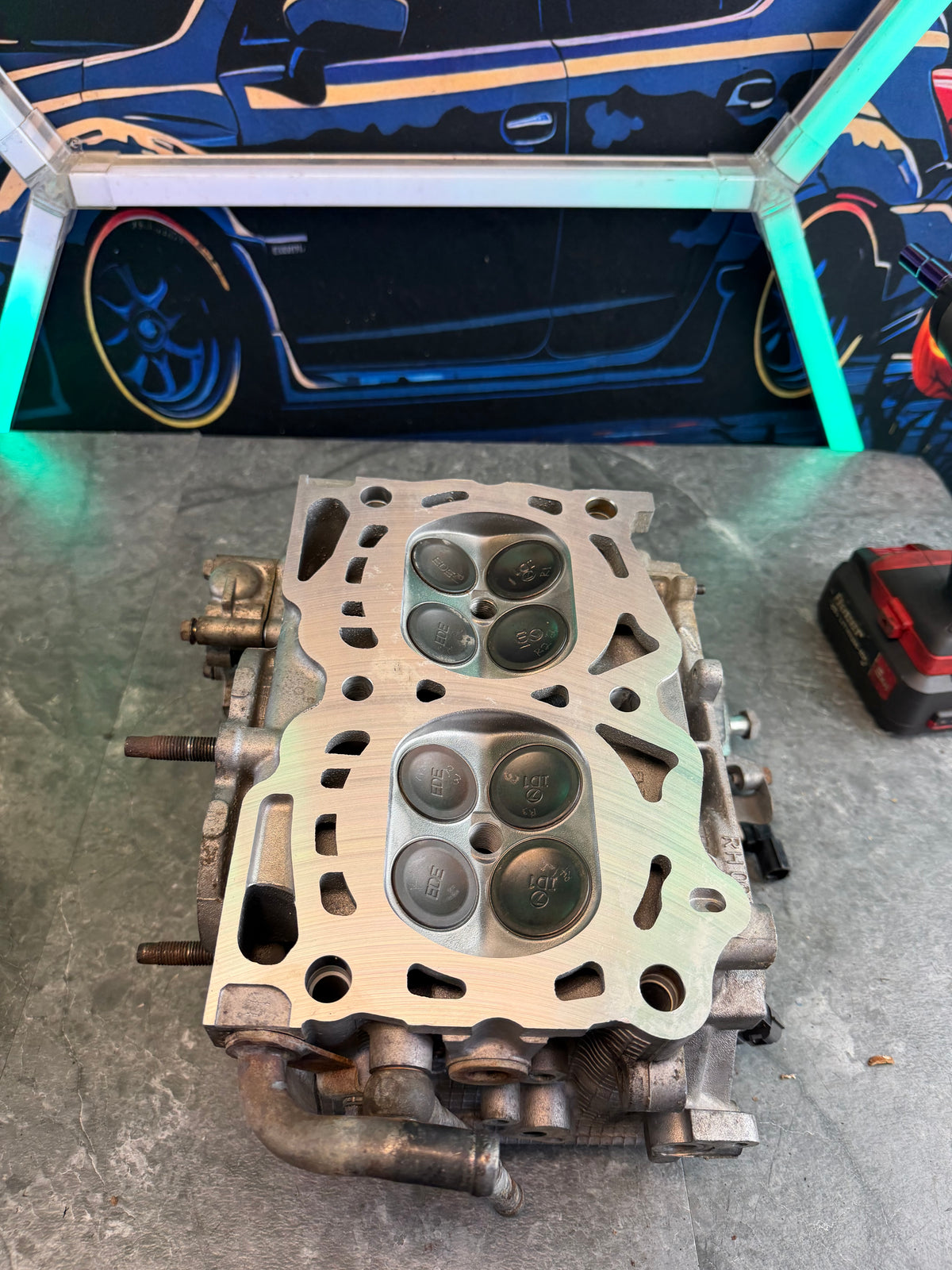 SUBARU STi 2008 - 2021 OEM W25 N25 dual avcs cylinder heads TESTED
