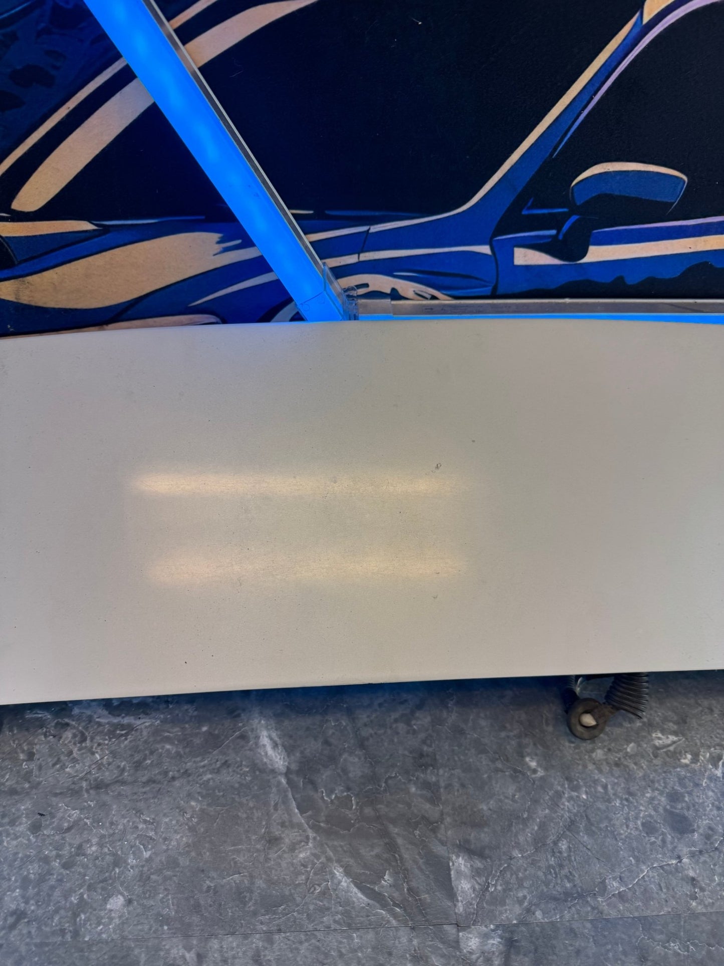 2008-2014 Subaru WRX STi OEM Hatch Wing Spoiler Hatchback White