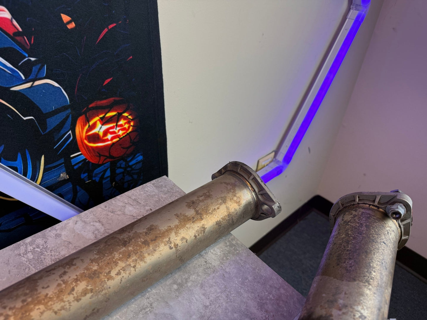 Invidia N1 cat back TI tip race mid pipe& axle back Subaru   Exhaust For 02-07 WRX/STi