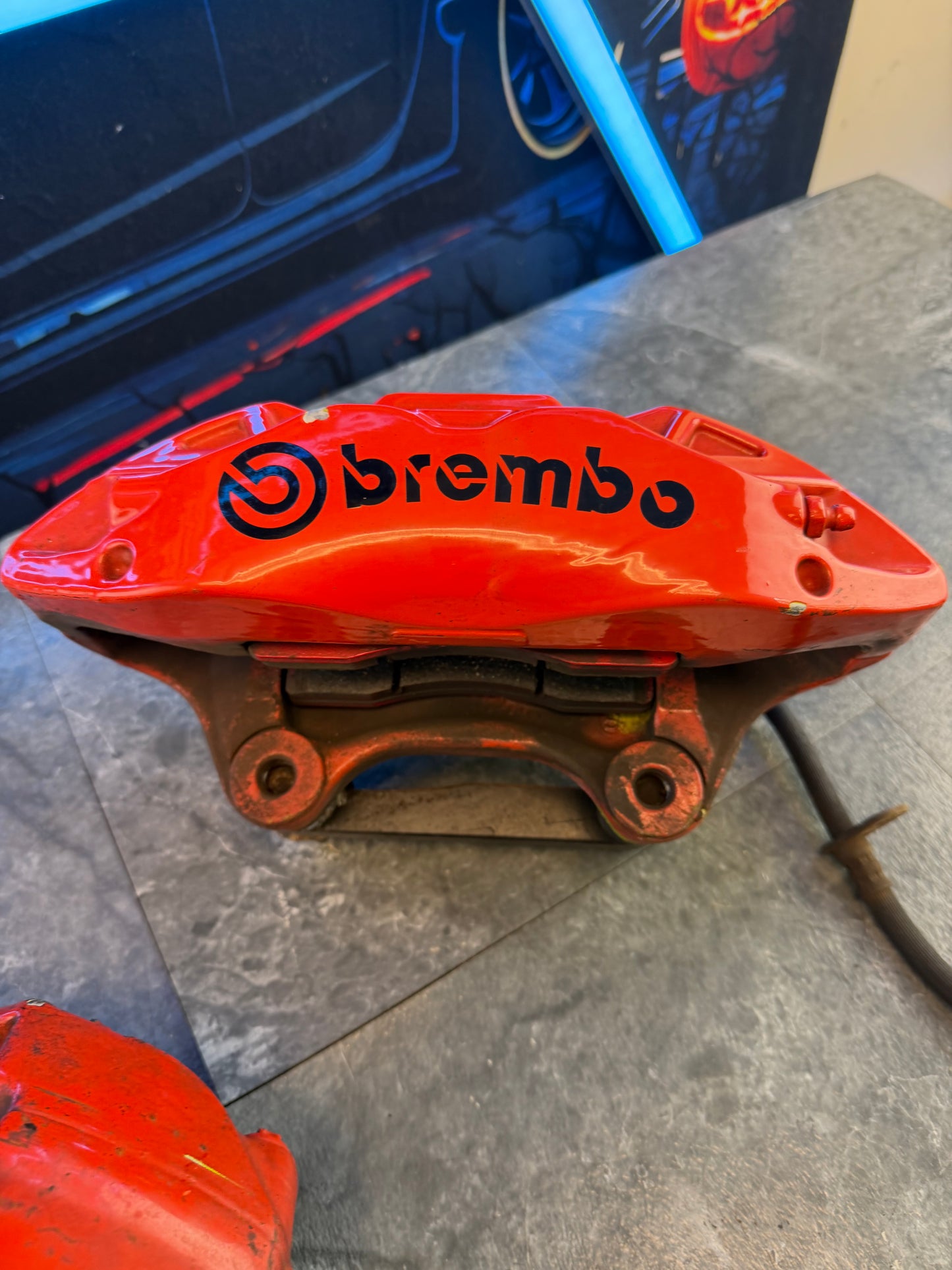 Brembo front brake kit 08-14 Subaru wrx BBK calipers ( CTSV )