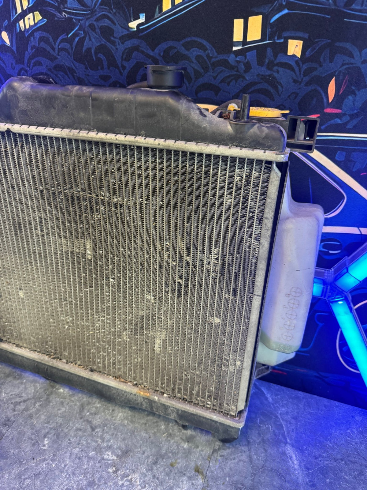 2008-2014 Subaru Impreza WRX STi OE Koyorad Radiator Cooling Assembly With Fans And Shroud