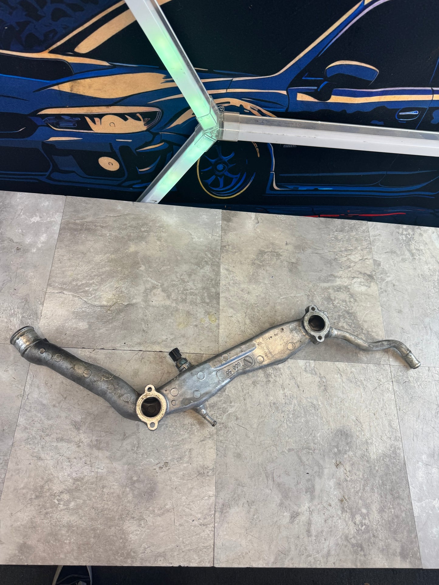 2015-2021 Subaru STi OEM Coolant Crossover Pipe Assembly