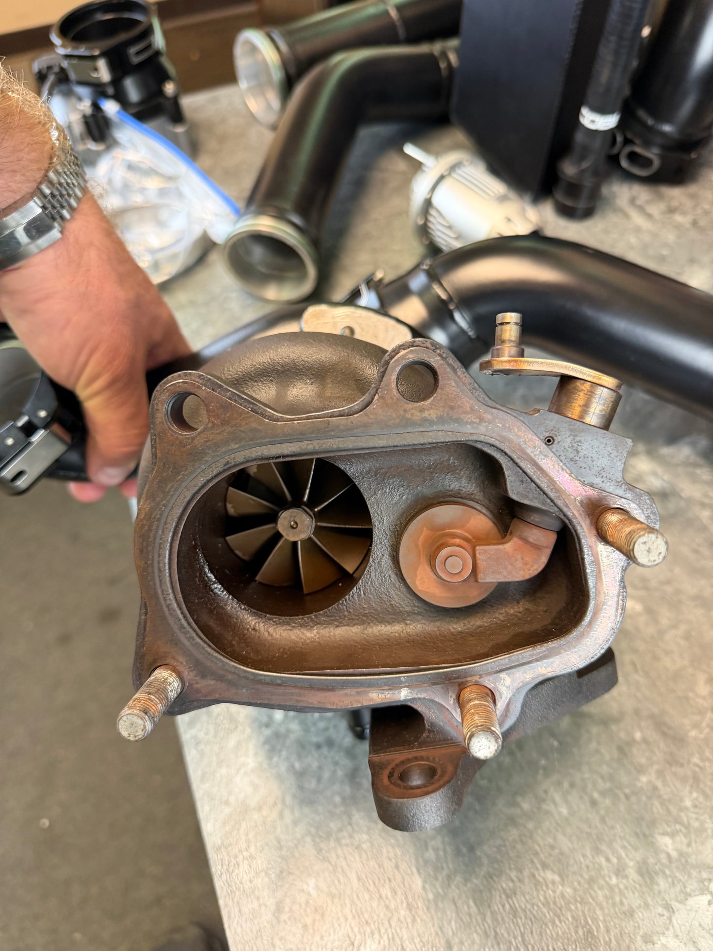 650 HP turbo kit 2015 -2021 Subaru STi VA EJ257 BTP dom 5 Cobb FMIC IAG big bore throttlebody HKS I WIRE