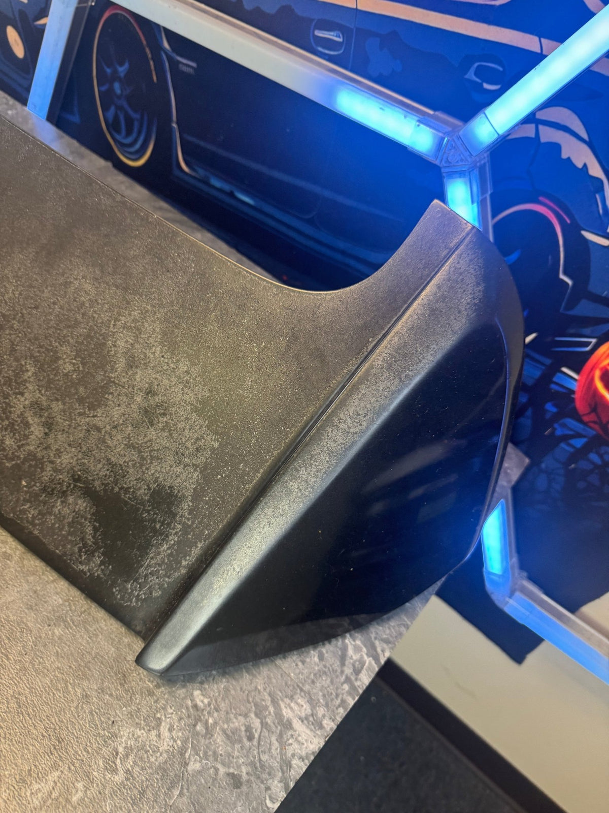2008-2014 Subaru WRX STi / 2011-2014 Subaru WRX OEM Hatch Wing Spoiler Hatchback Dark Gray Metallic DGM