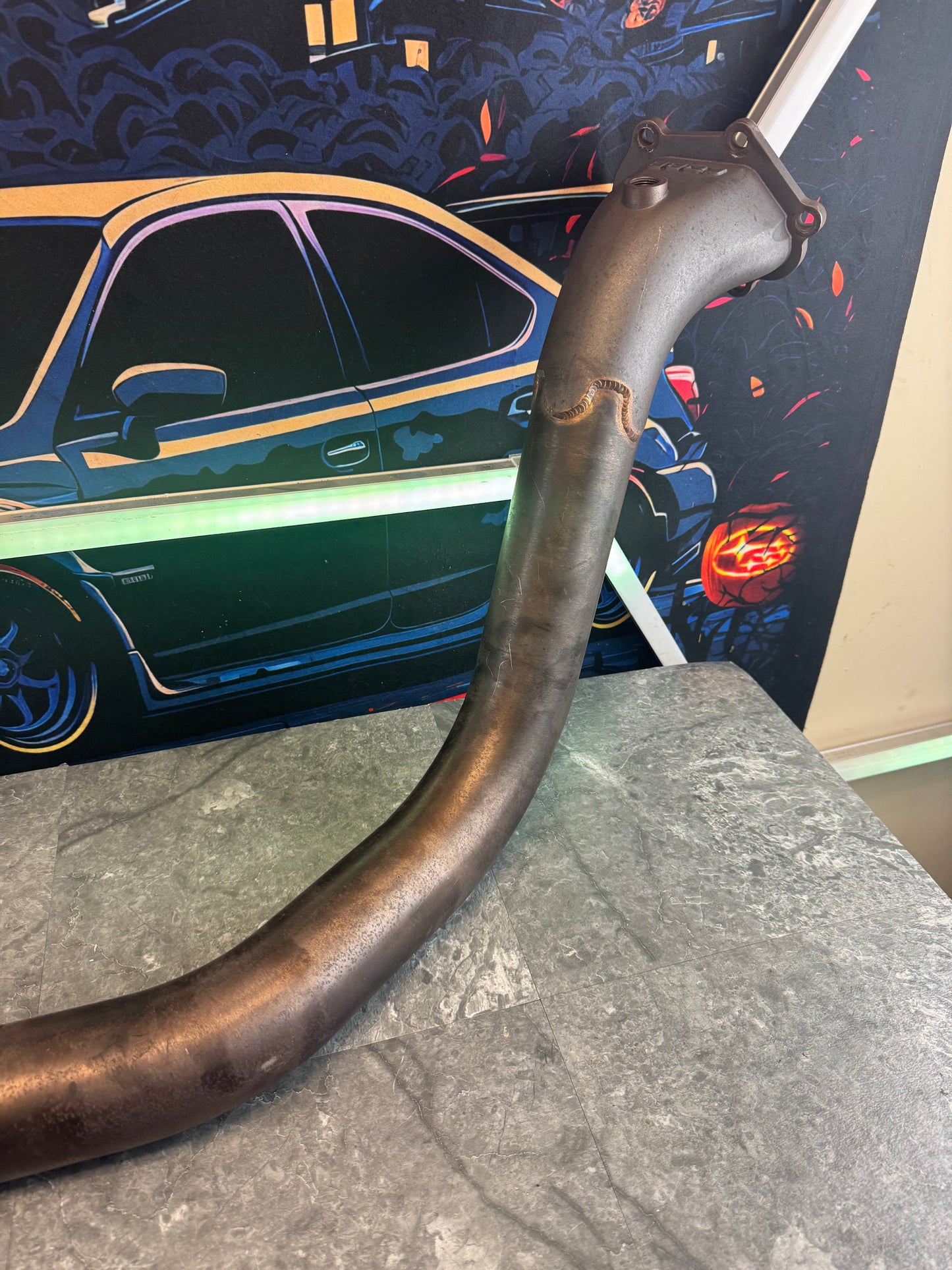 2008-2014 Subaru WRX STi Cobb Tuning GESi 3-Inch High Flow Catted Dual Bung Downpipe