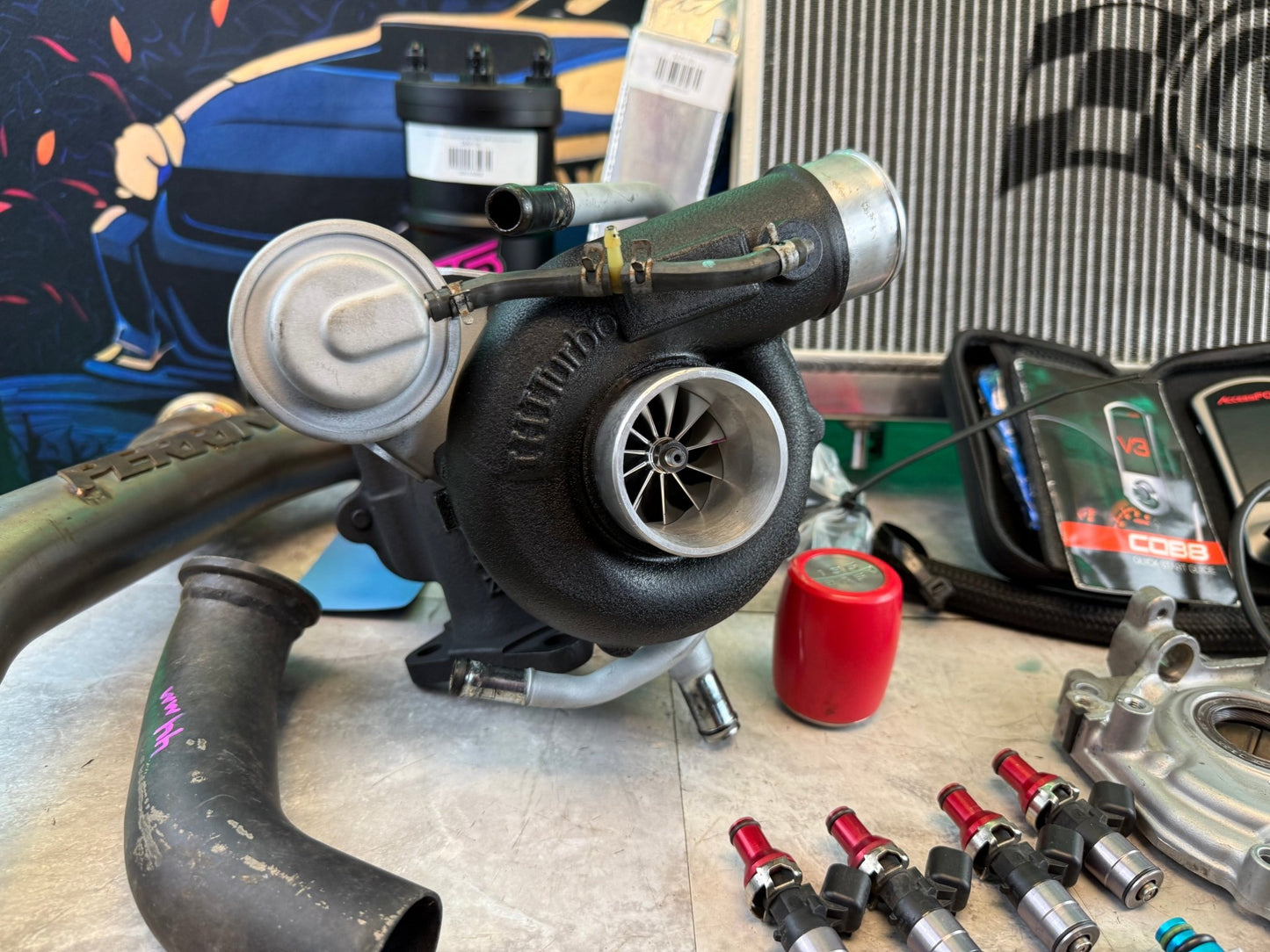 2002-2021 Subaru STi WRX VF 48 Turbo W: HCFI 0 Miles Billet 11 Blade CHRA