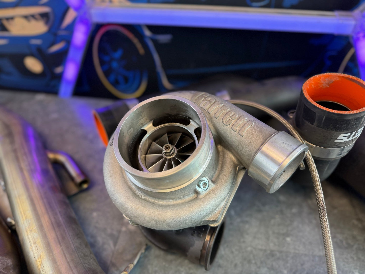 ETS rotated turbo kit 15-21 Subaru STi ej257 900 horsepower Garrett gtx 3582 R GEN 2 tial