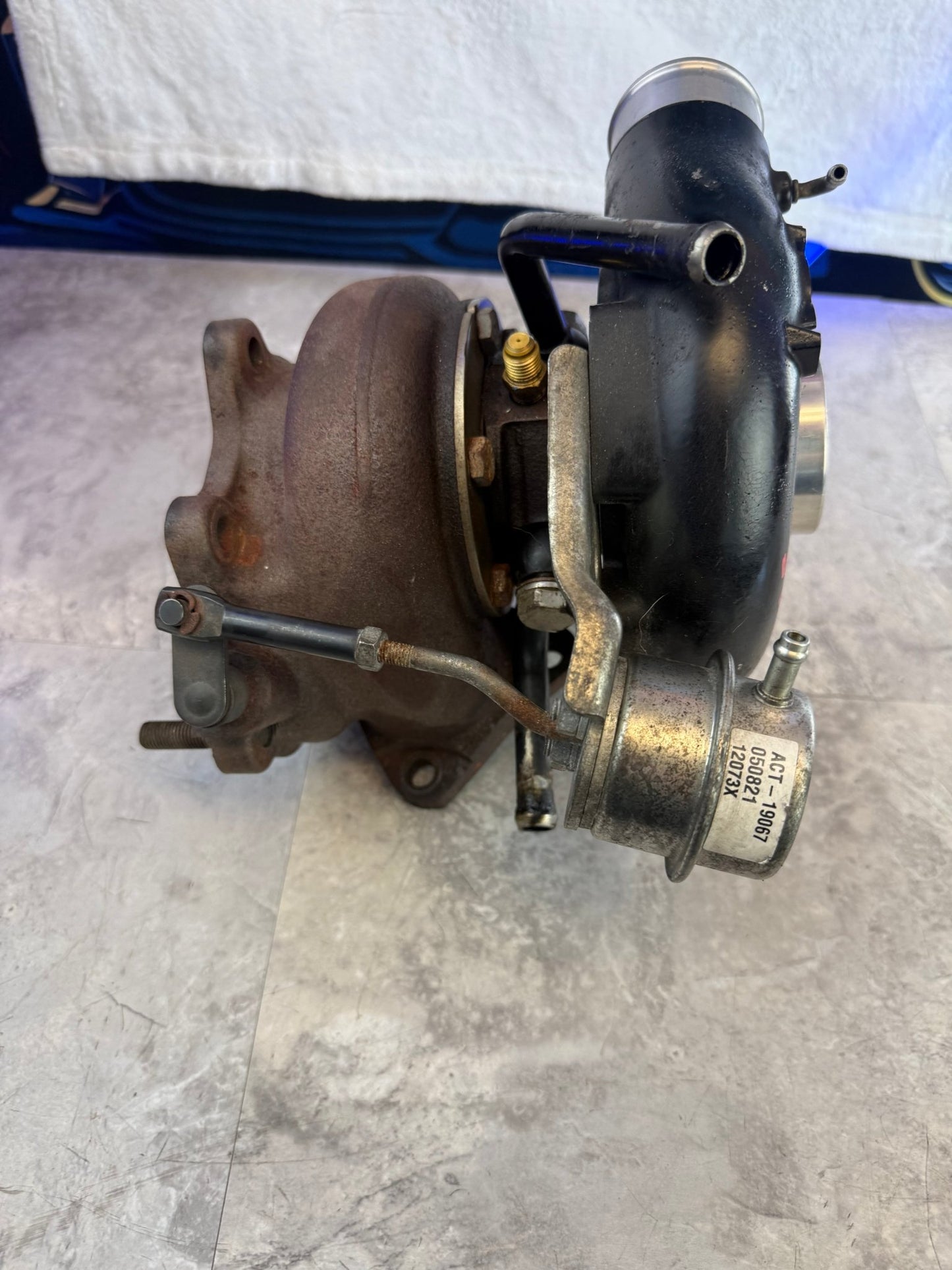 BTP blouch stock location turbo Subaru wrx & STi dom 1.5 xtr ball bearing billet