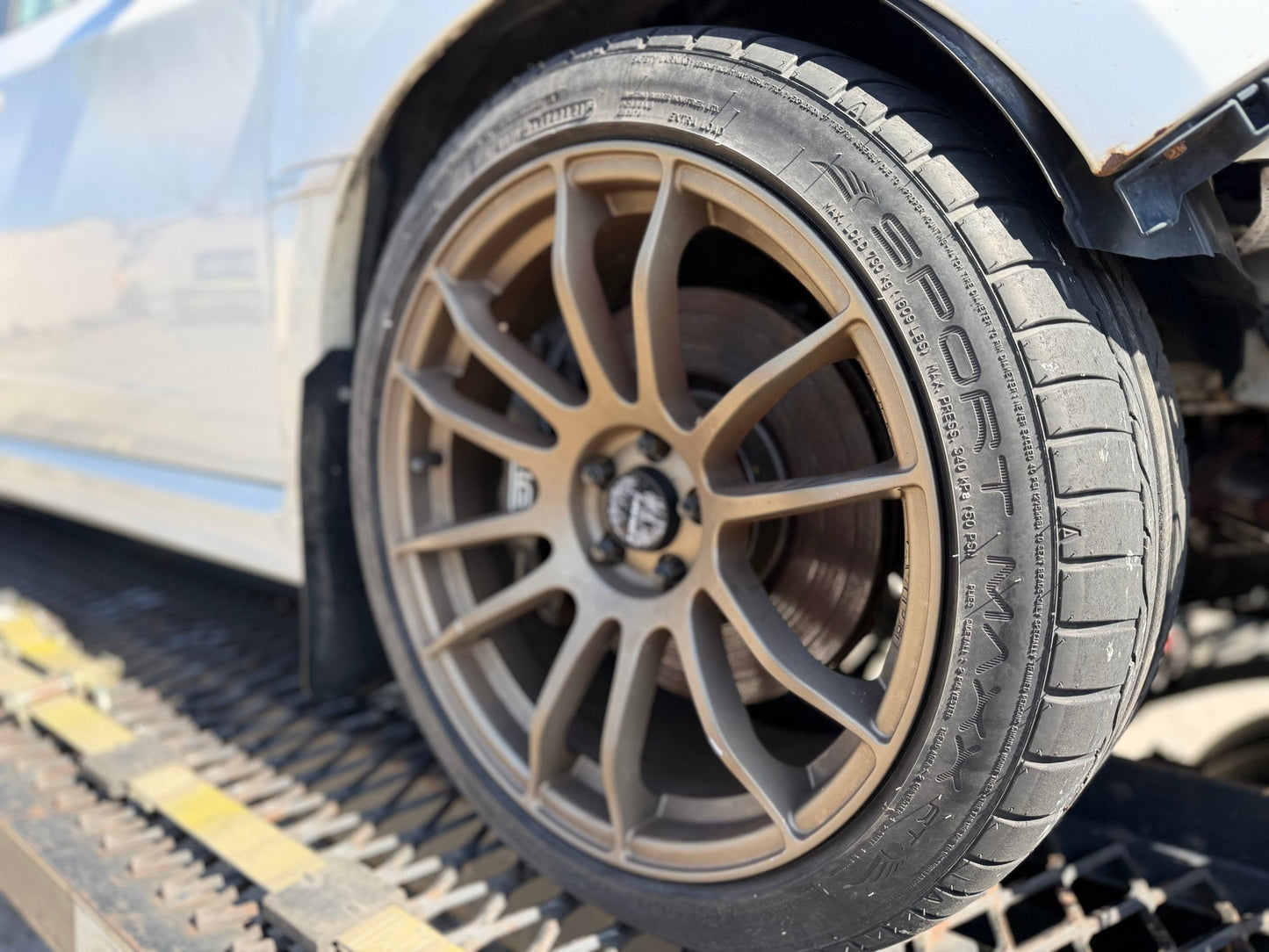 AVID AV20 Matte bronze wheels for Subaru wrx & Impreza 5x100 18 x 8.5 + 38 clears STi brembos