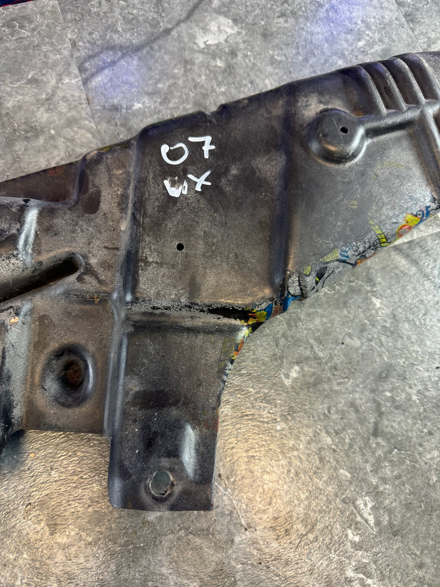 2002-2007 Subaru Impreza WRX STi OEM Custom Hydro Dipped Air Intake Duct And Alternator Belt Cover