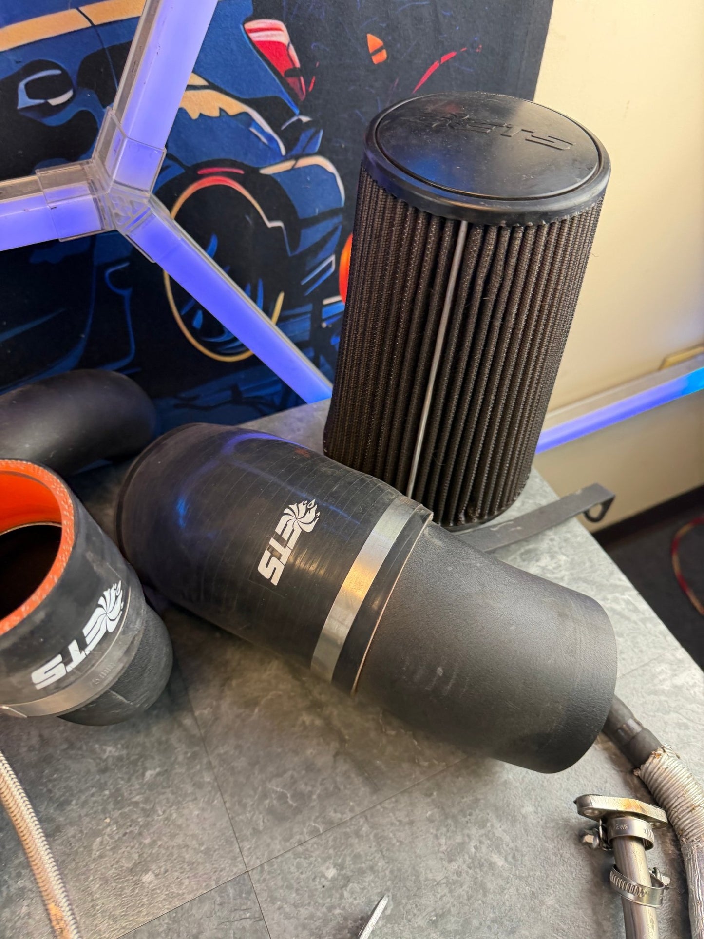 ETS rotated turbo kit 15-21 Subaru STi ej257 900 horsepower Garrett gtx 3582 R GEN 2 tial