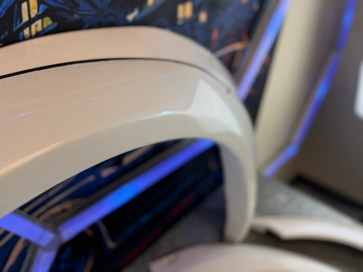 ABW 60 mm fender flares 2006 2007 Subaru & wrx sedan Hawkeye 37j satin white pearl