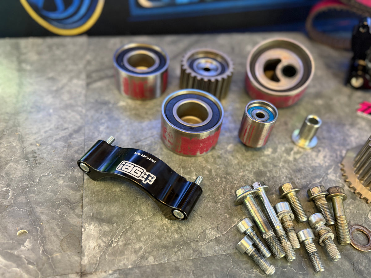 IAG timing kit Subaru STi & wrx w/ tensioner & red race belt