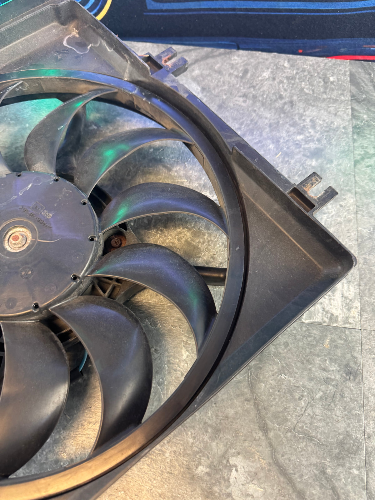 2008-2014 Subaru Impreza WRX STi OEM Radiator Fan 9-Blade Cooling Fan