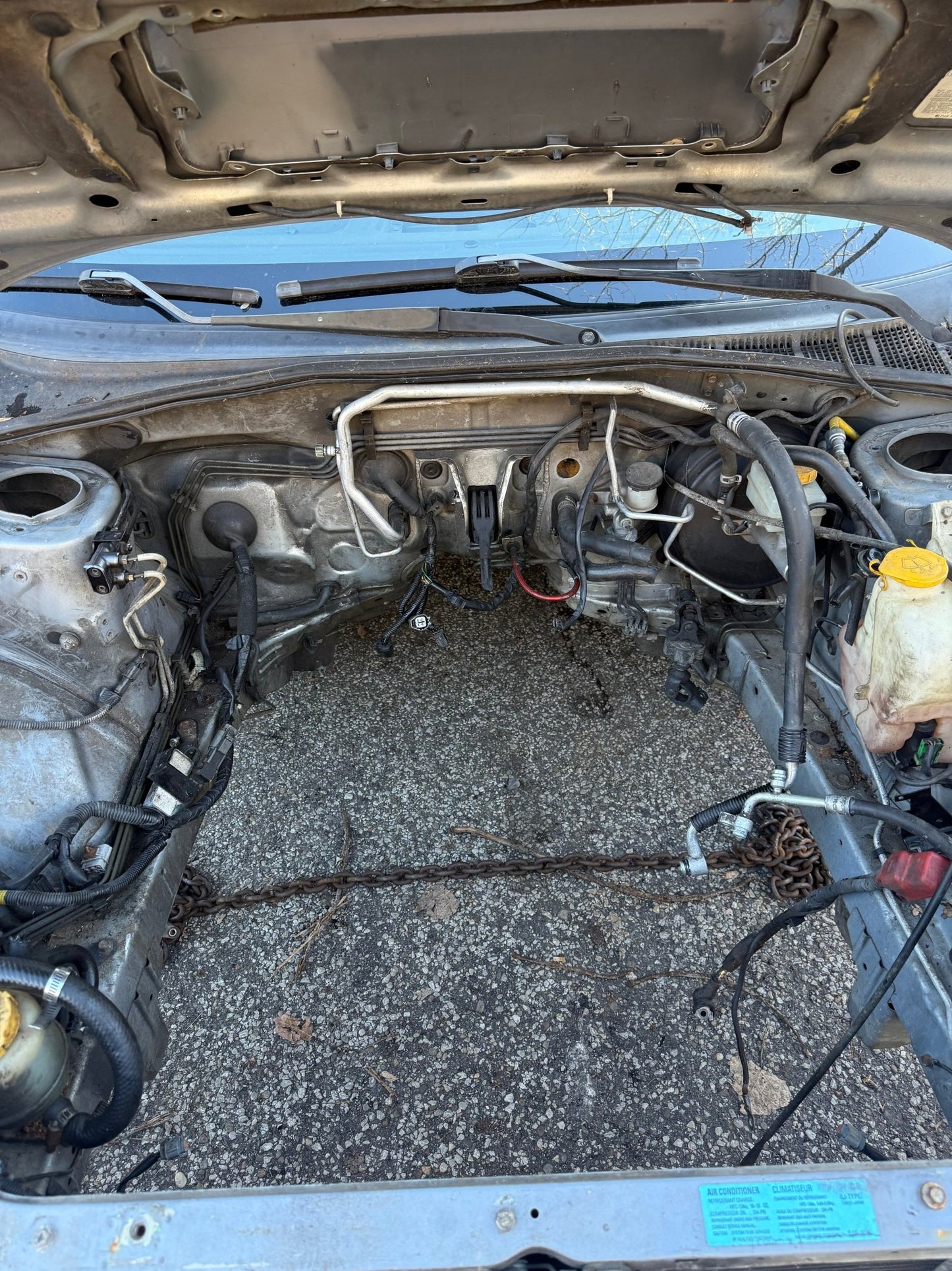 2005 Subaru wrx Sedan PSM platinum silver metallic chassis car shell project