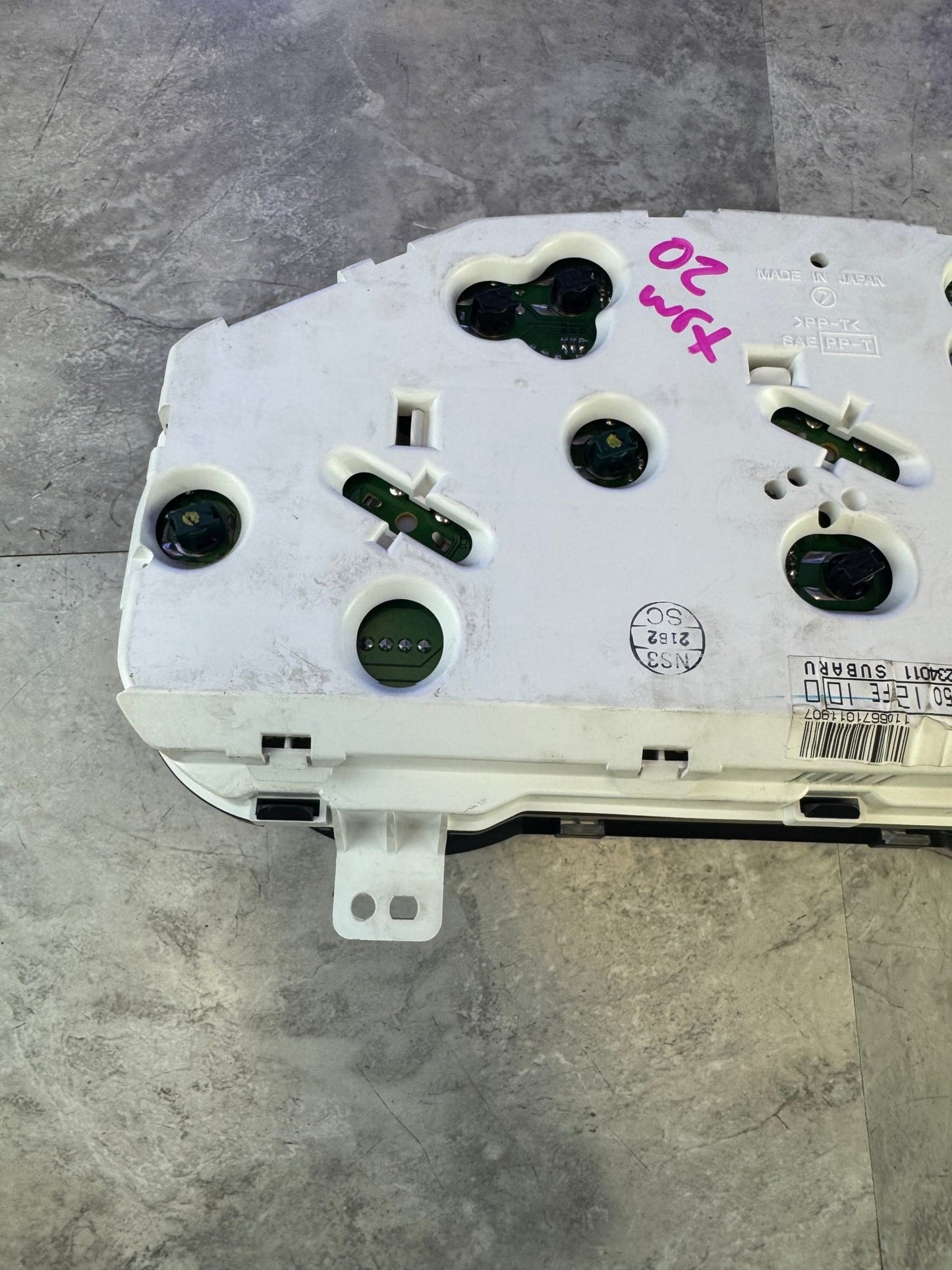 OEM 2002 Subaru Impreza WRX Instrument Gauge Cluster 173k TESTED