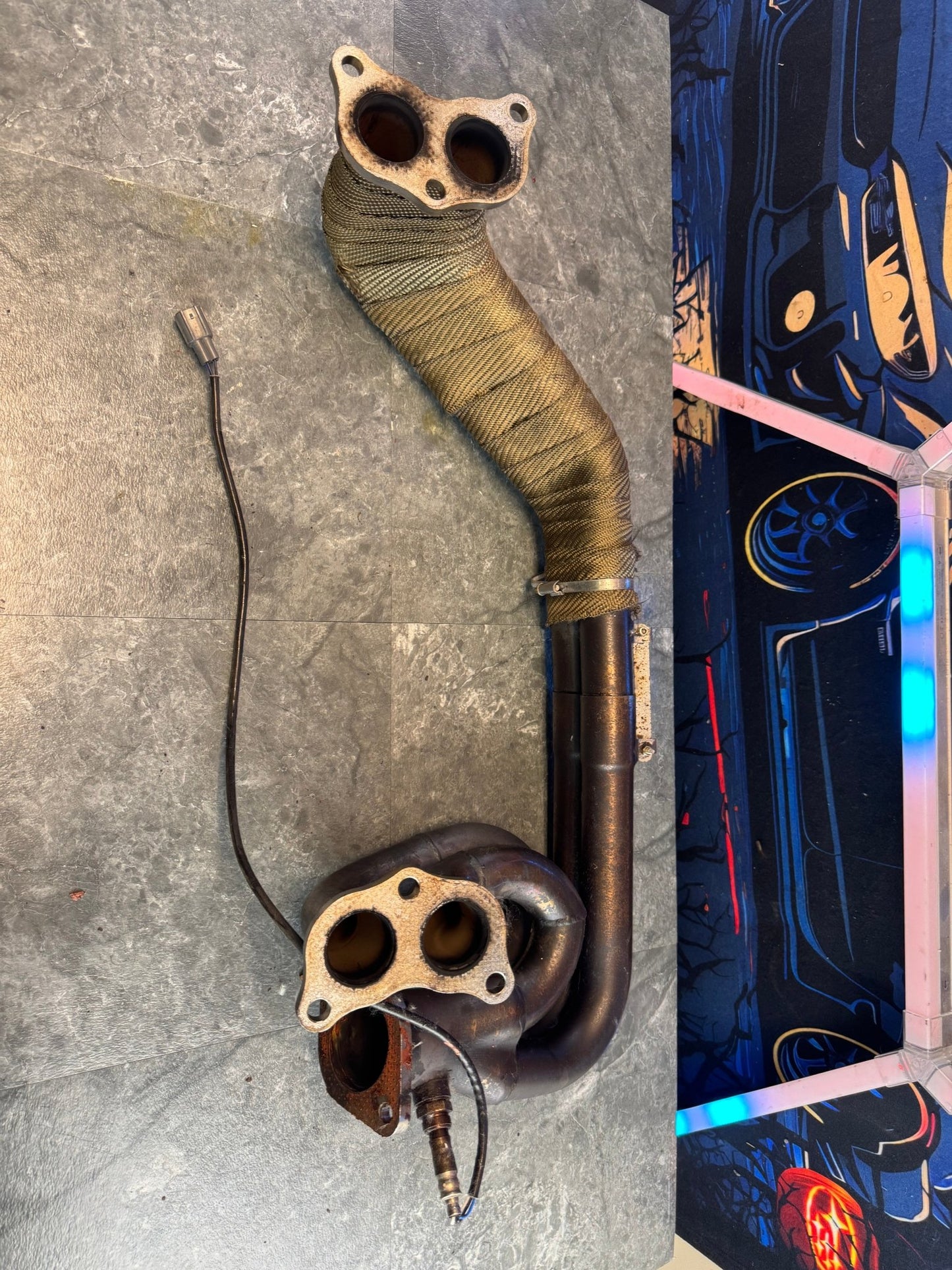 2002-2021 Subaru Impreza WRX STi Aftermarket Tomei Style Unequal Length Headers Slip Fit