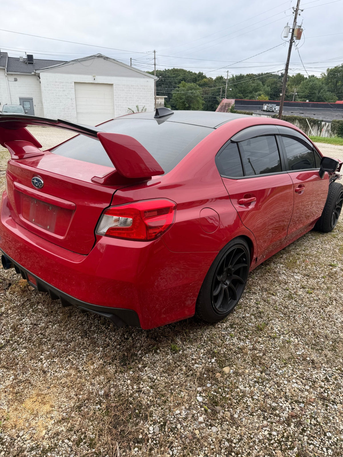 ARTISA “ night deco “ directional forged 5x114 18x8.5 + 53 Subaru STi