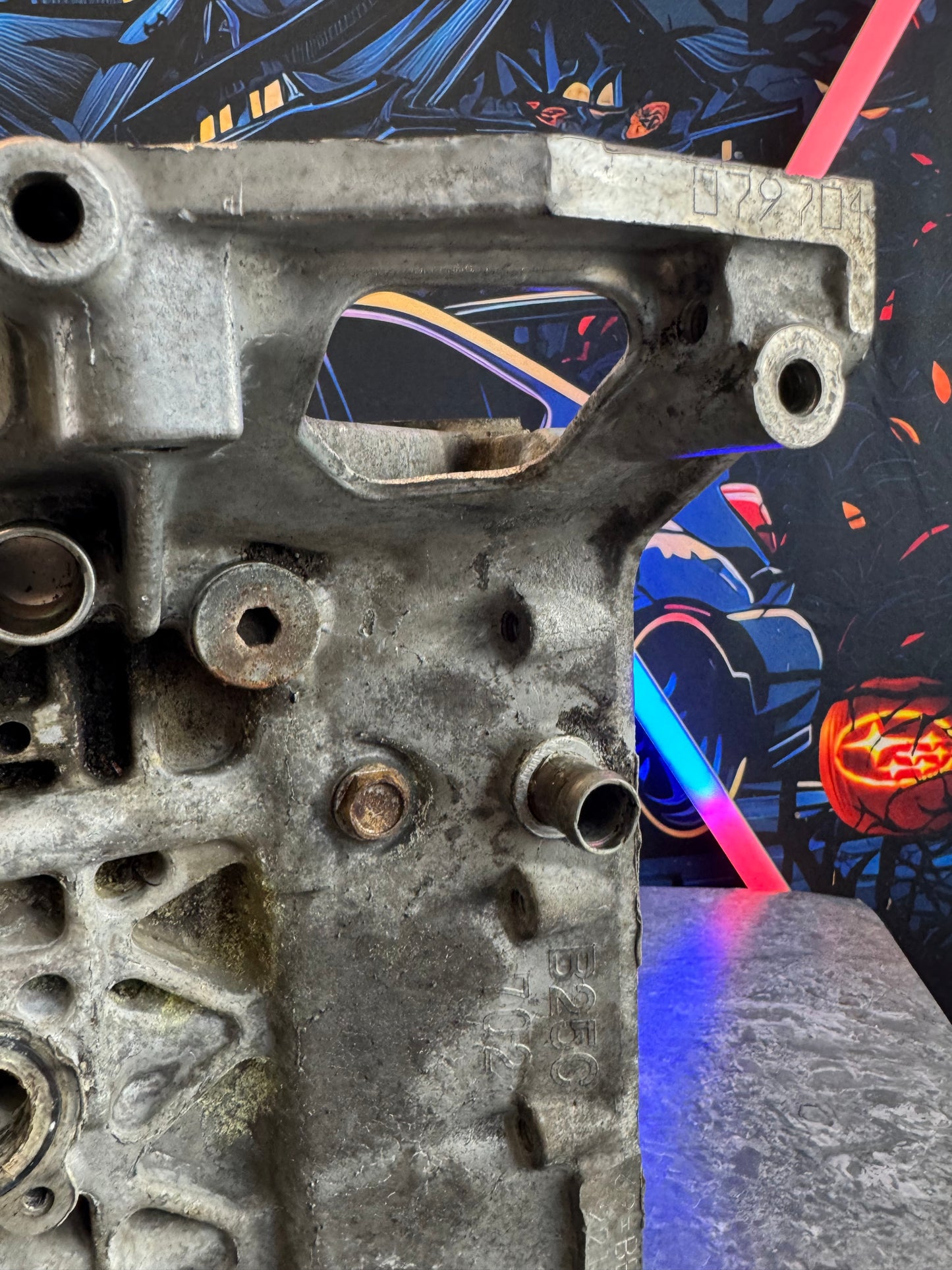 2004-2021 Subaru WRX & STi EJ255 EJ257 EJ 2.5L Engine Block Case Halves Short Block CORE Needs Work