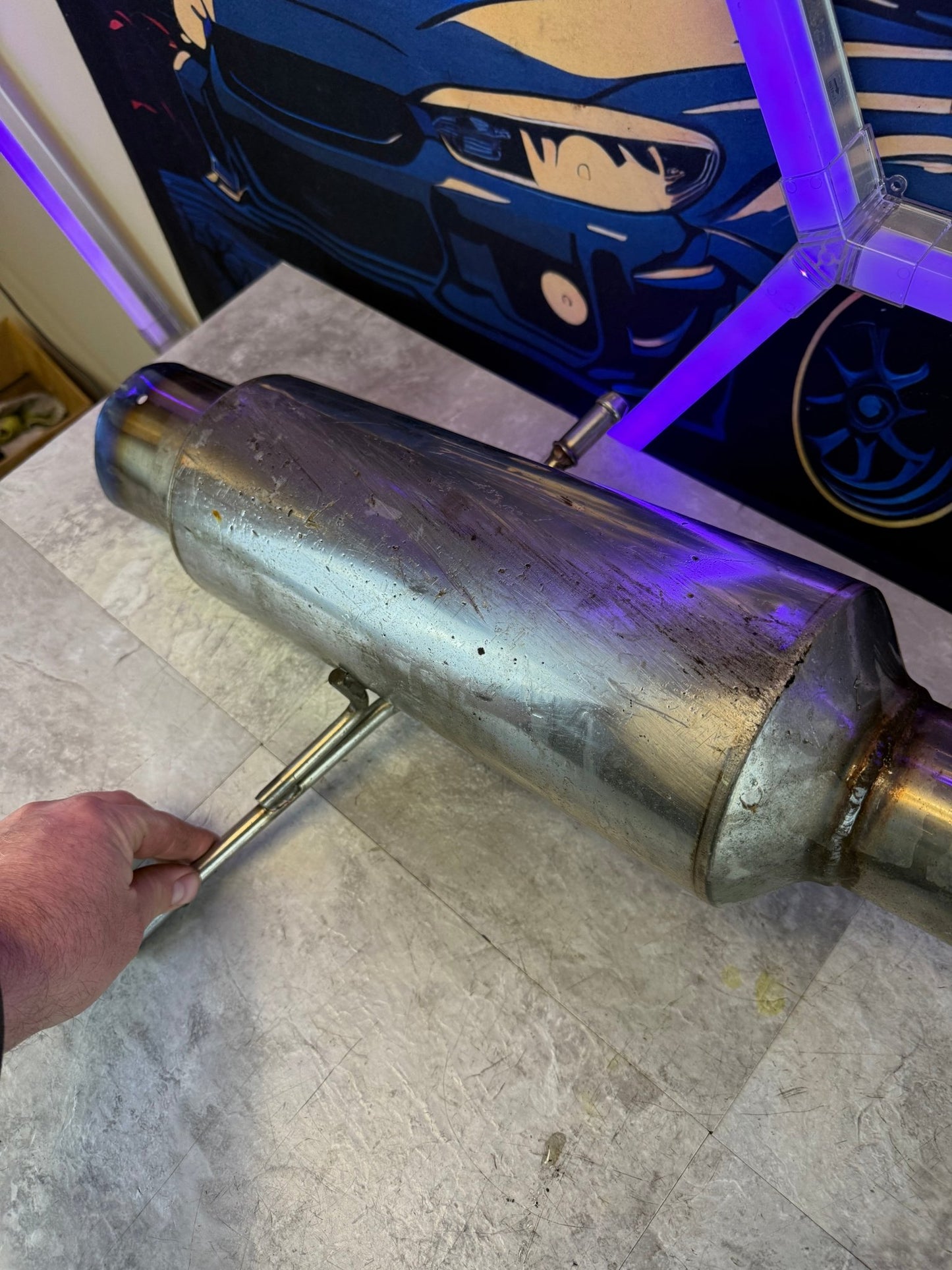 Invidia N1 Axle Back Exhaust For 02-07 WRX/STi Subaru SCRATCH & DENT