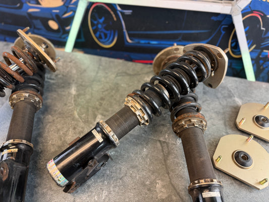 BC BR adjustable coil over suspension 2005 - 2007 Subaru STi & swapped 02-07 wrx 5x114