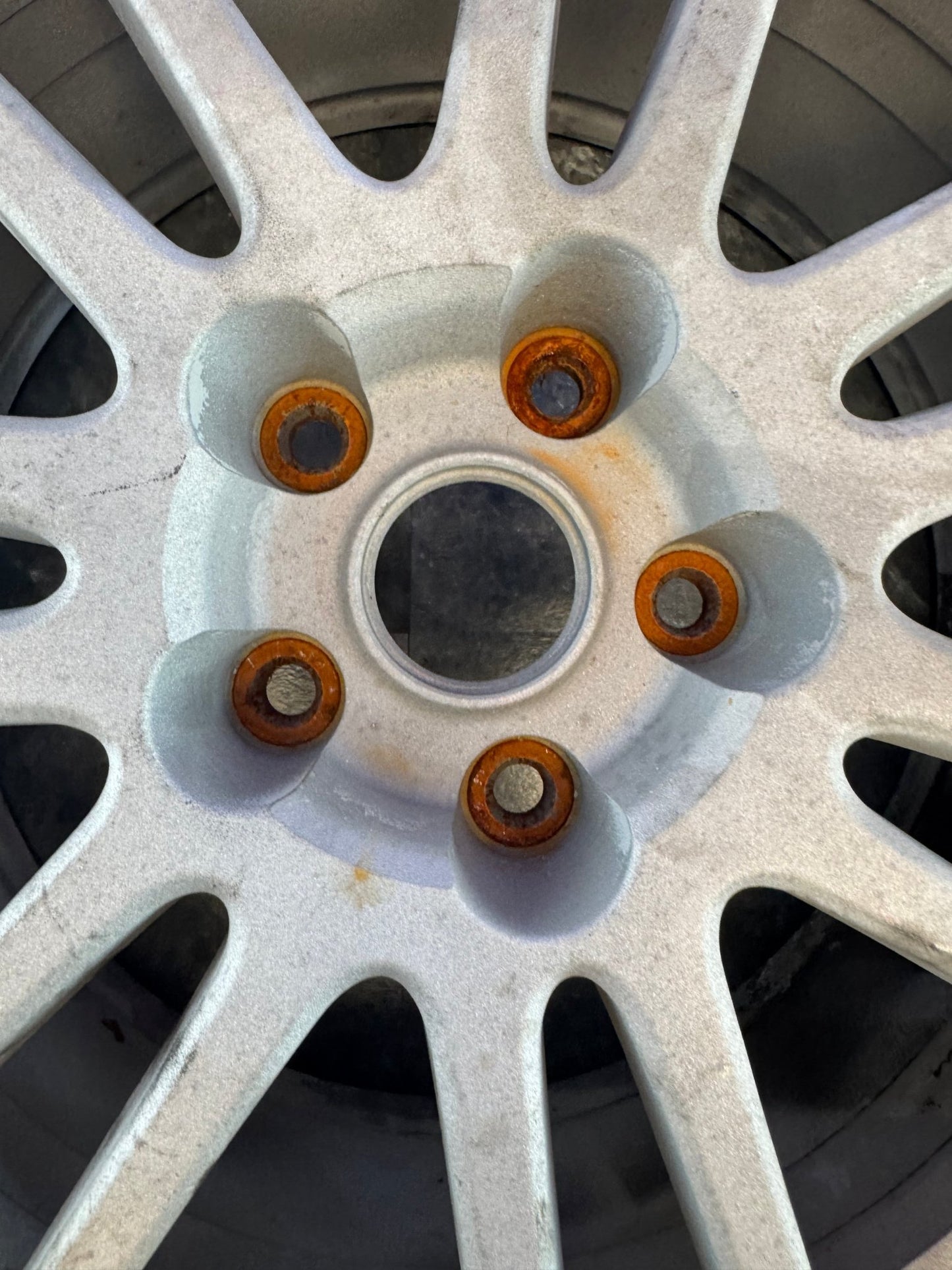 2012-2014 Subaru WRX STi OEM STi Enkei Wheels Rims No Tires Set Of 4