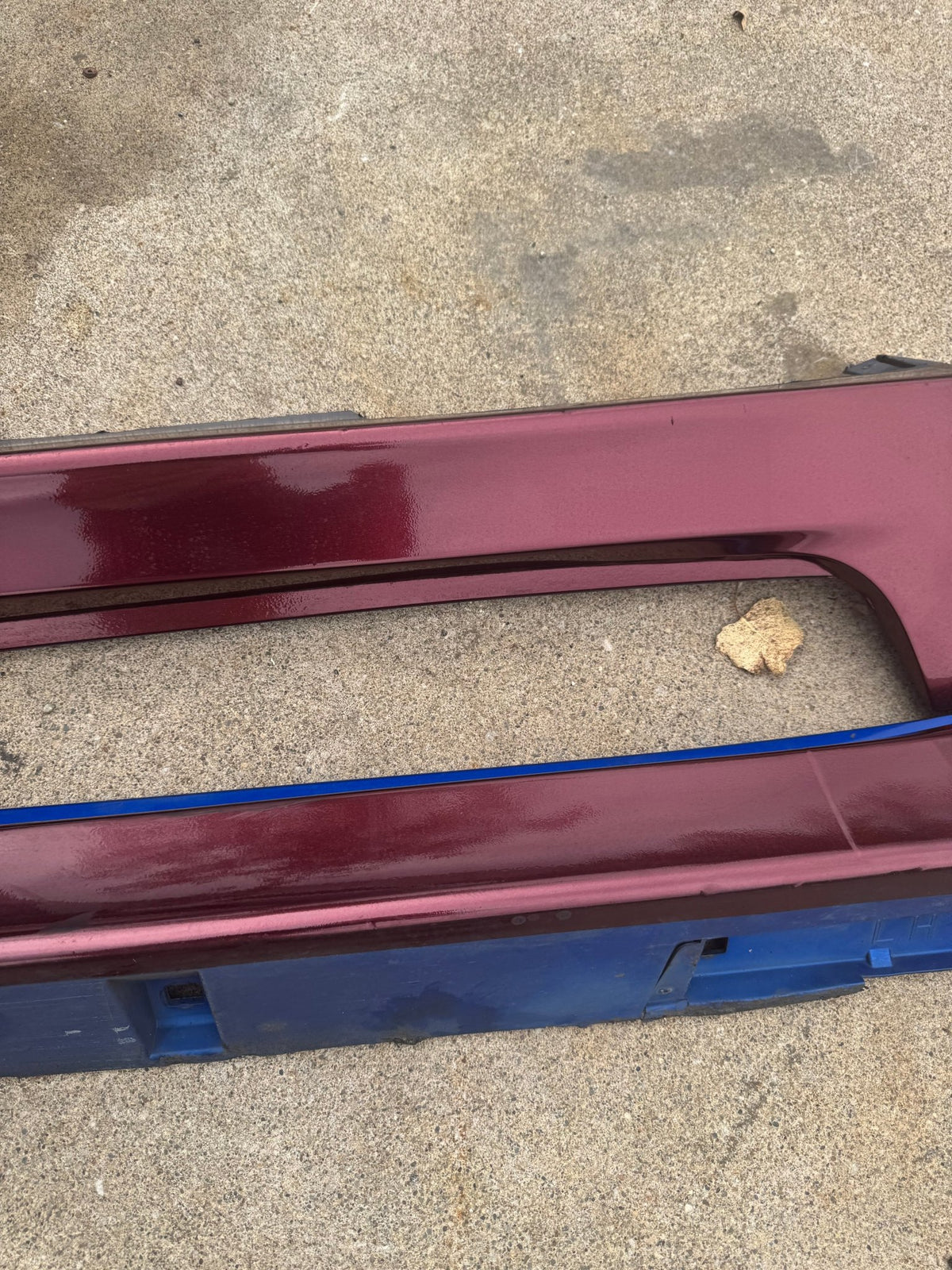 2011-2014 Subaru WRX / 2008-2014 Subaru WRX STi Hatch OEM World Rally Blue WRB Side Skirts Assembly Wrapped