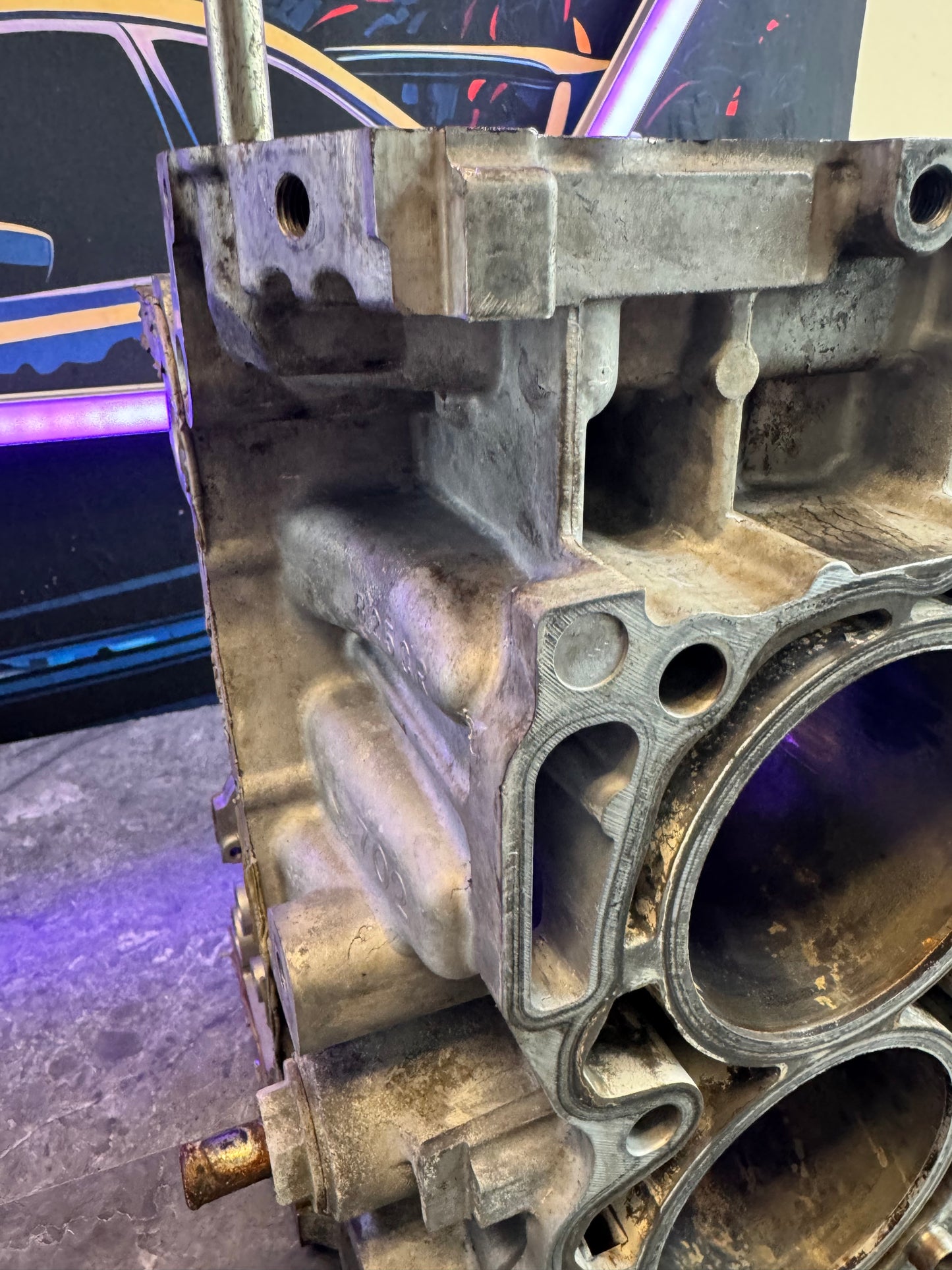 2004-2021 Subaru WRX & STi EJ255 EJ257 EJ 2.5L Engine Block Case Halves Short Block CORE Needs Work