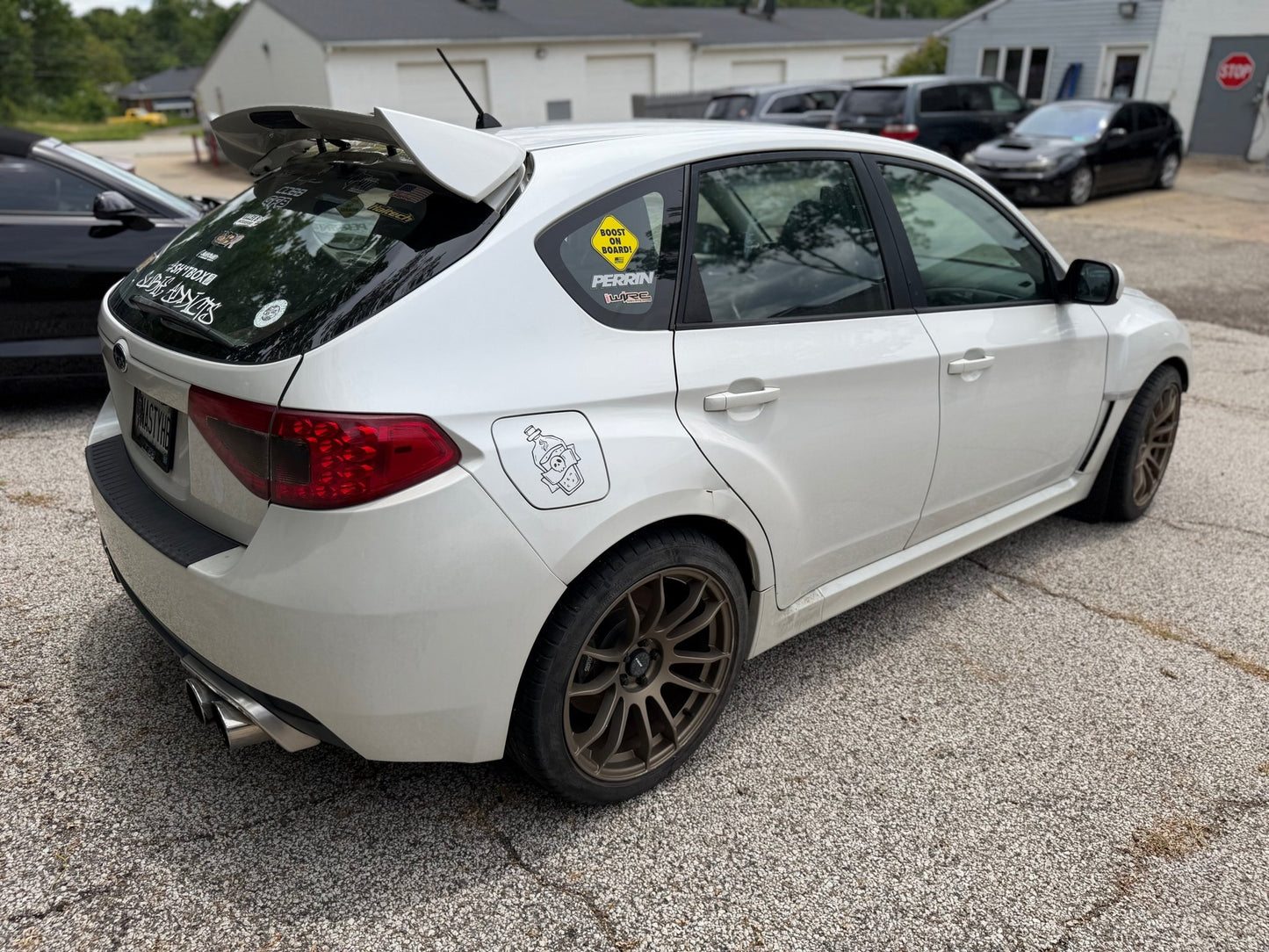 AVID AV20 Matte bronze wheels for Subaru wrx & Impreza 5x100 18 x 8.5 + 38 clears STi brembos