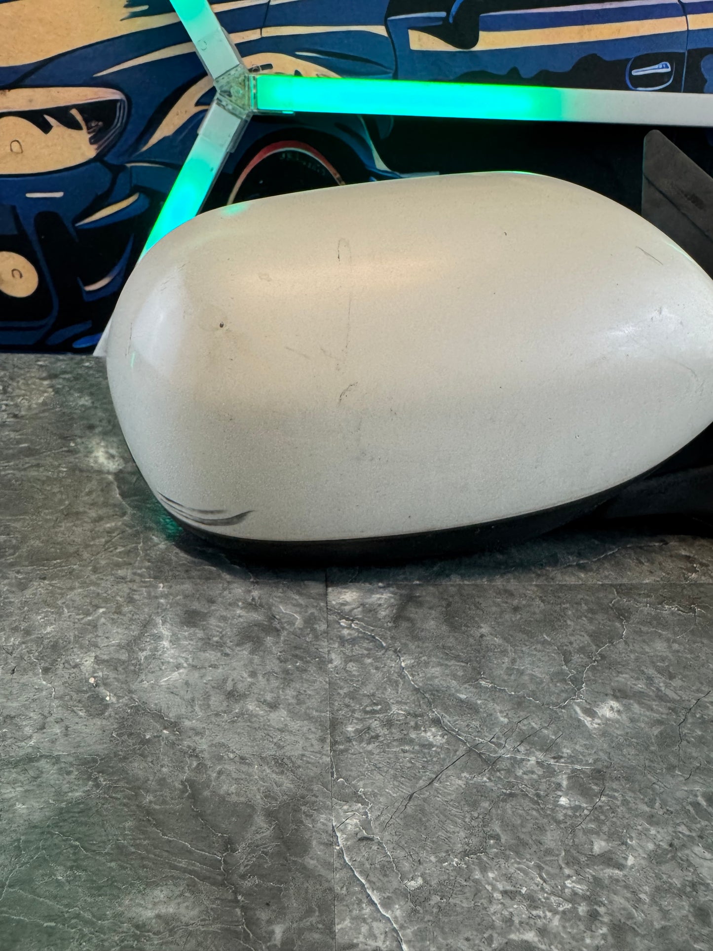2008-2014 Subaru WRX OEM RH Passenger Side Mirror White