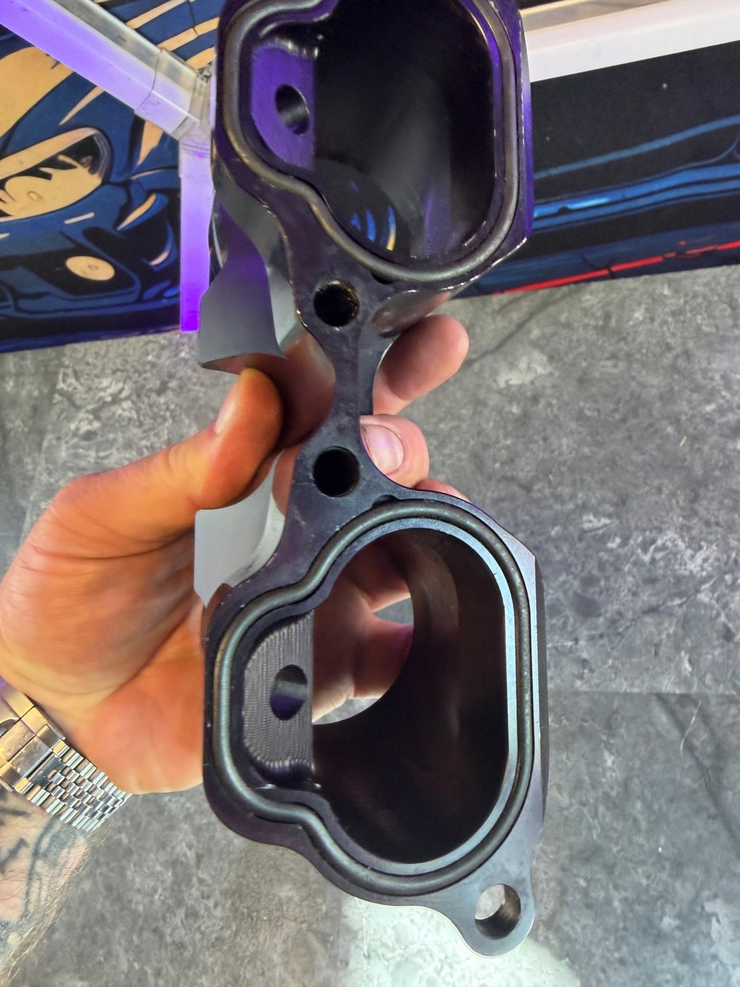 SIX STAR top feed TGV billet blank “ deletes “ Subaru STi 2007-2021 & wrx 2002 - 2014